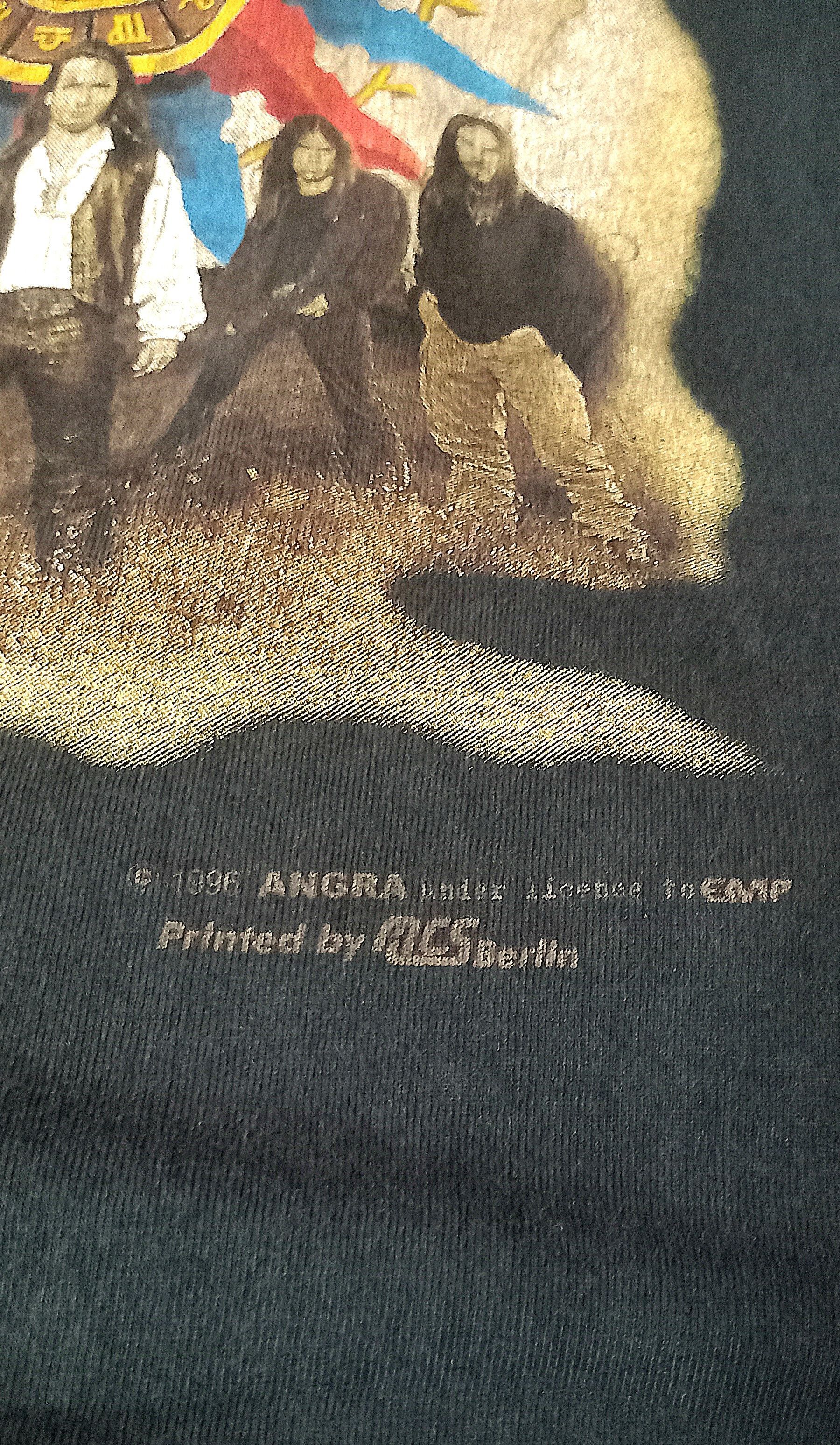 Band Tees Vintage Angra - Holy World Tour 96/97 Size US XL / EU 56 / 4 - 6 Thumbnail