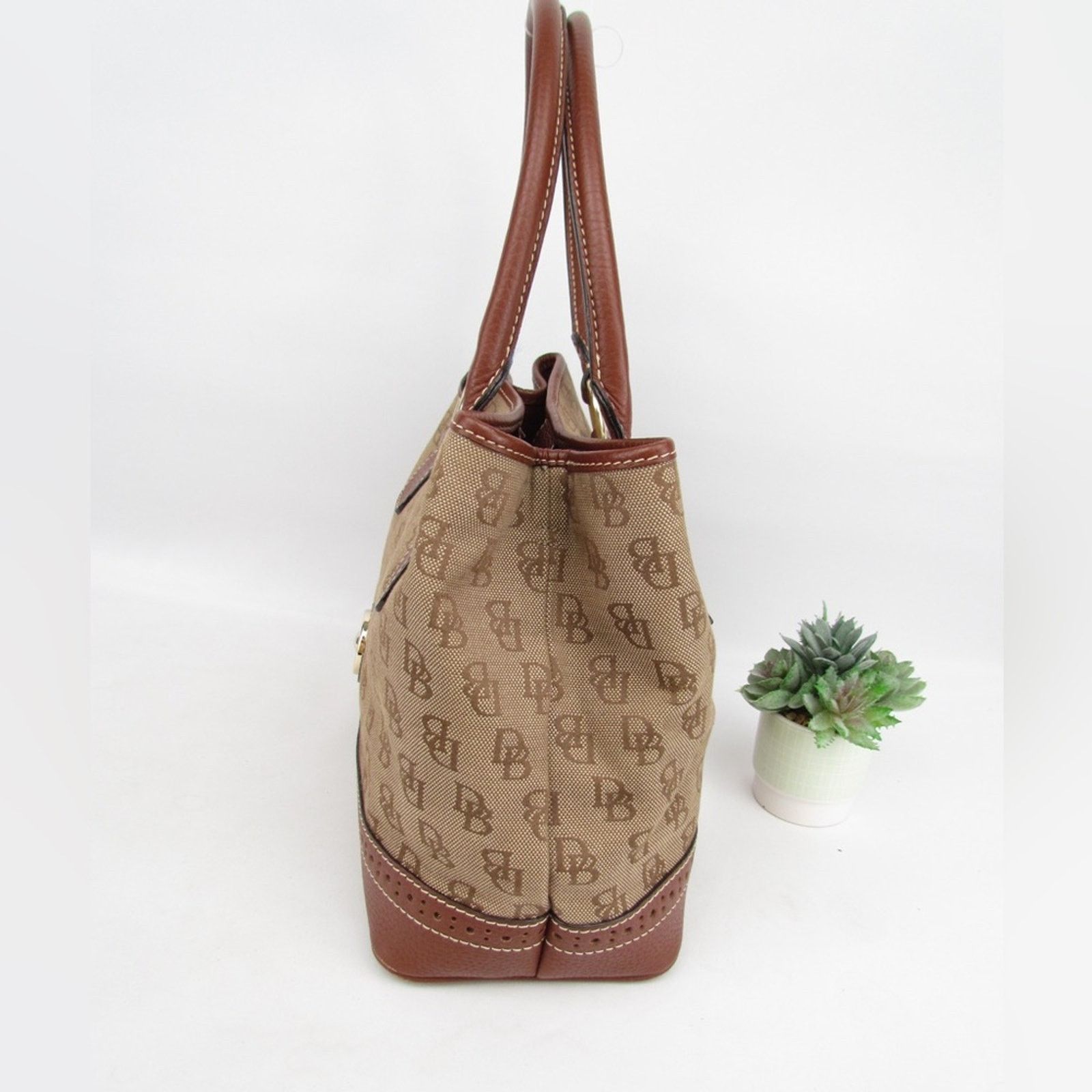 Dooney & Bourke Dooney & Bourke Monogrammed Collection Tote Bag Size ONE SIZE - 3 Thumbnail
