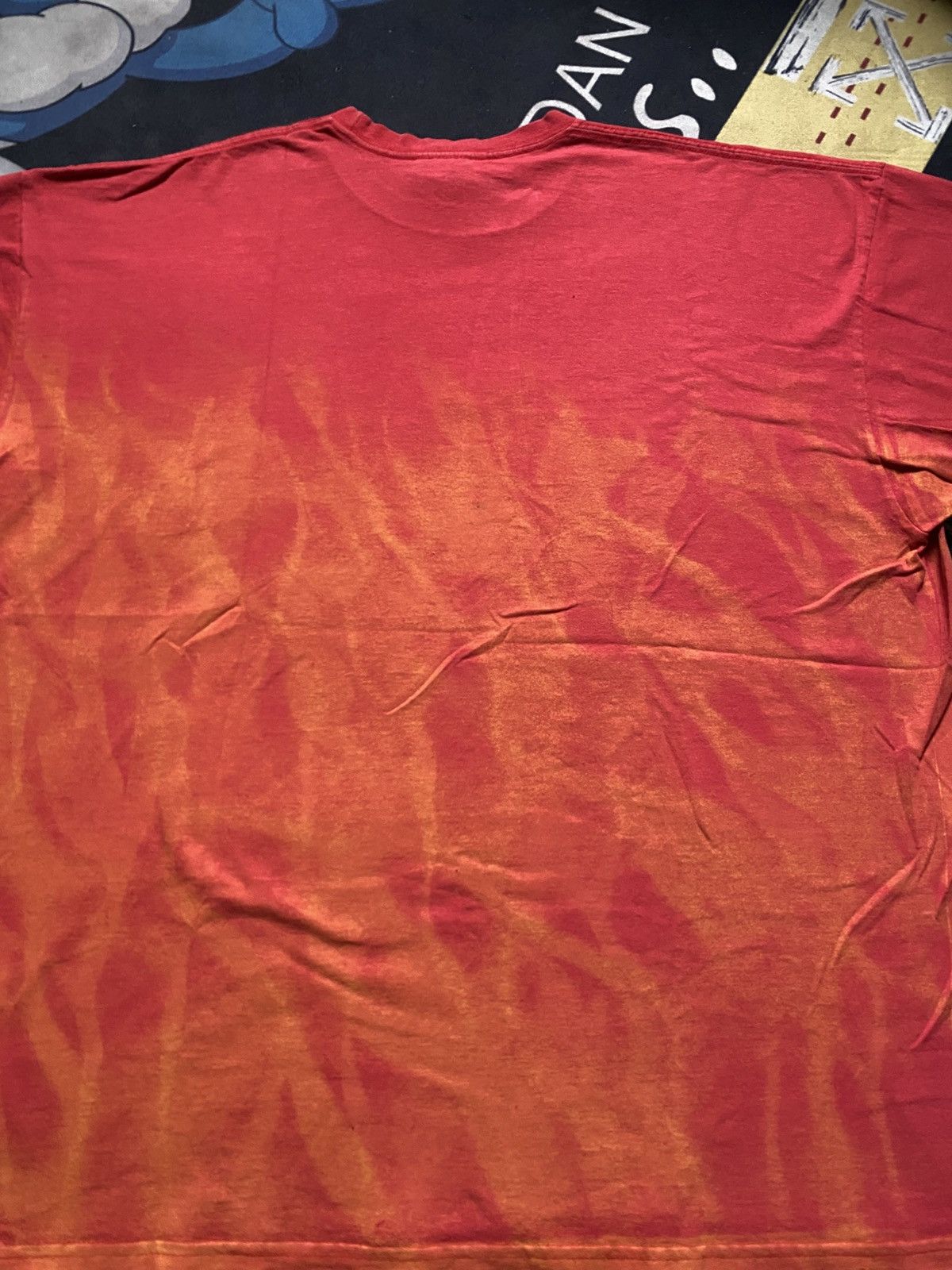 Nike Vintage Y2K Nike Air Bakin Red Flame Center Swoosh Shirt Size US XXL / EU 58 / 5 - 5 Thumbnail
