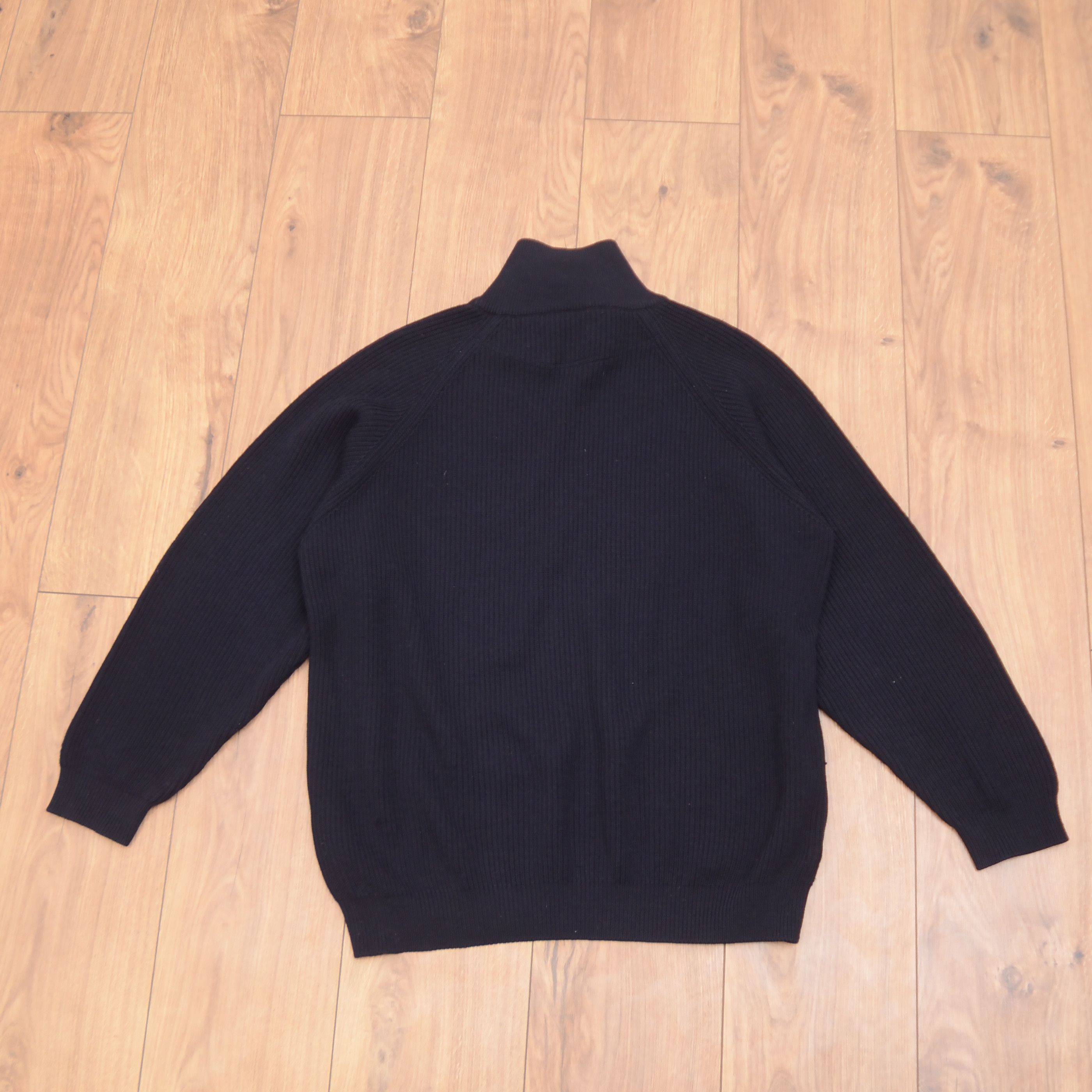 Ermenegildo Zegna Vintage Ermenegildo Zegna Sweater Wool Yachting 1/4 zip Size US XXL / EU 58 / 5 - 3 Thumbnail