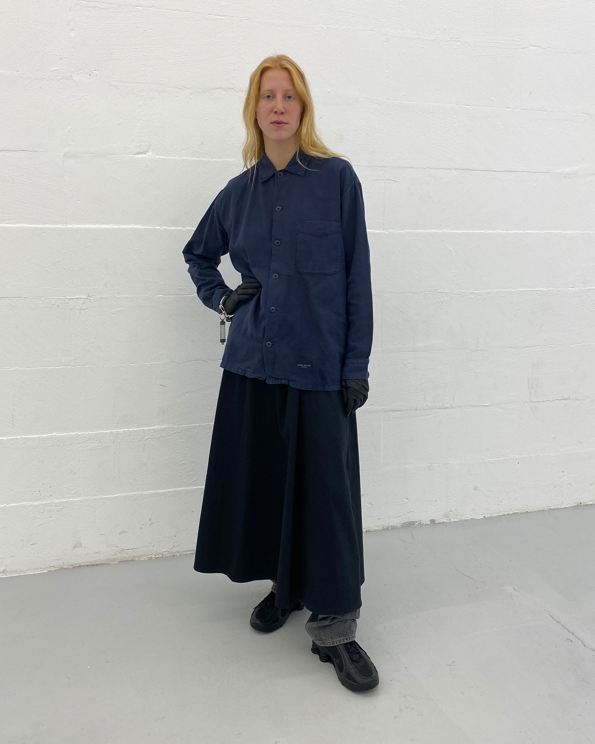 Stone Island SS1995 Oversized Chest Pocket Shirt Size US M / EU 48-50 / 2 - 3 Thumbnail