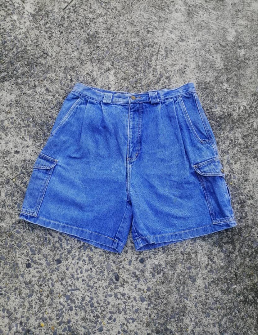 Georges Marciano × Guess × Vintage Vintage Guess Shorts Denim Jeans Size US 31 - 1 Thumbnail