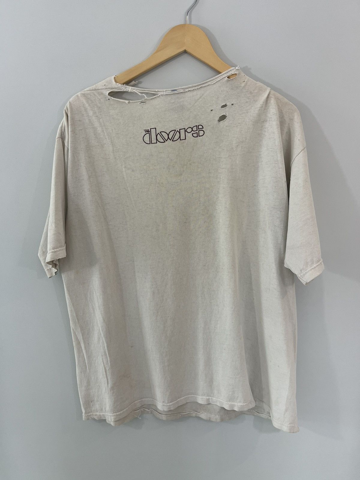 Band Tees Thrashed Jim Morrison The Doors Oversize Band Tee Size US L / EU 52-54 / 3 - 4 Thumbnail