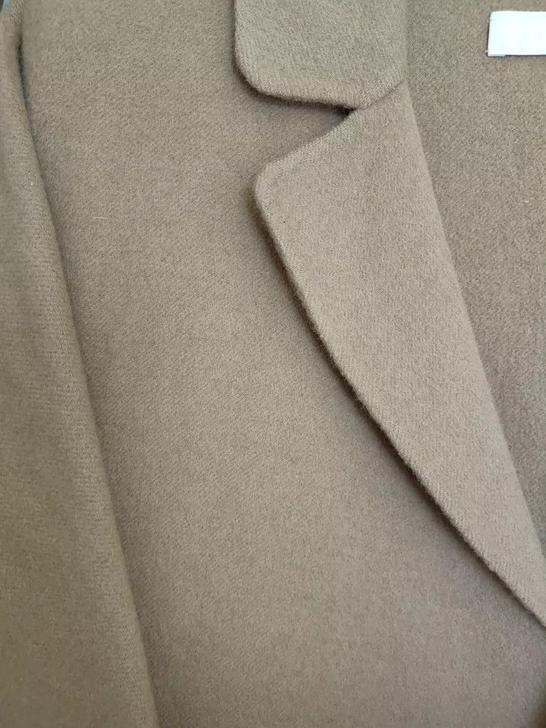 Max Mara Max Mara Camel Long Coat Size L / US 10 / IT 46 - 5 Thumbnail
