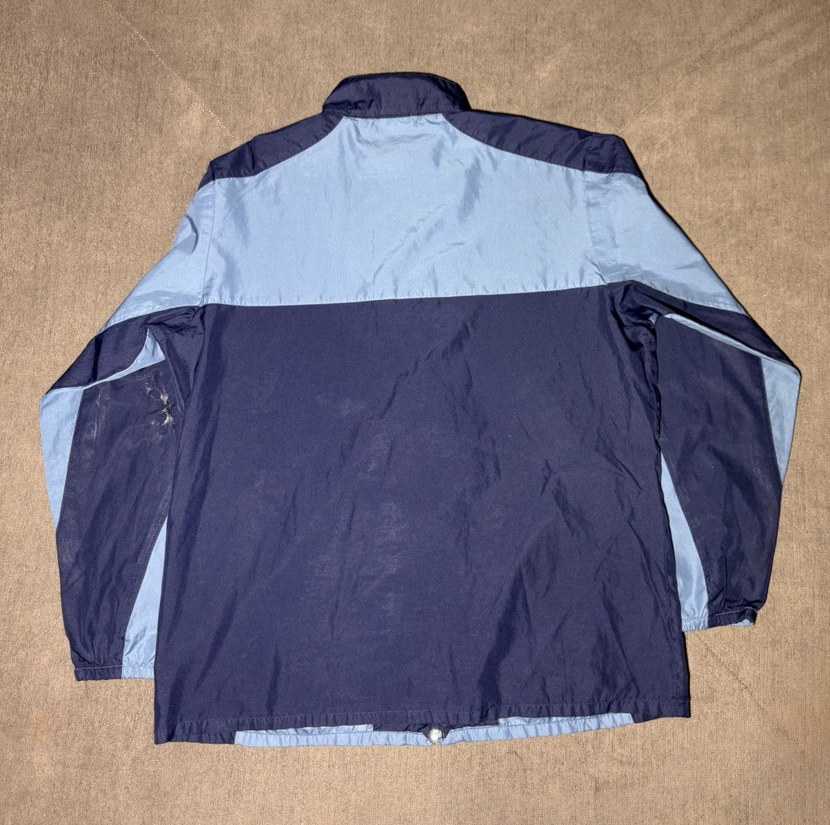 Nike vintage Nike two-tone blue full-zip windbreaker jacket Size US M / EU 48-50 / 2 - 4 Thumbnail