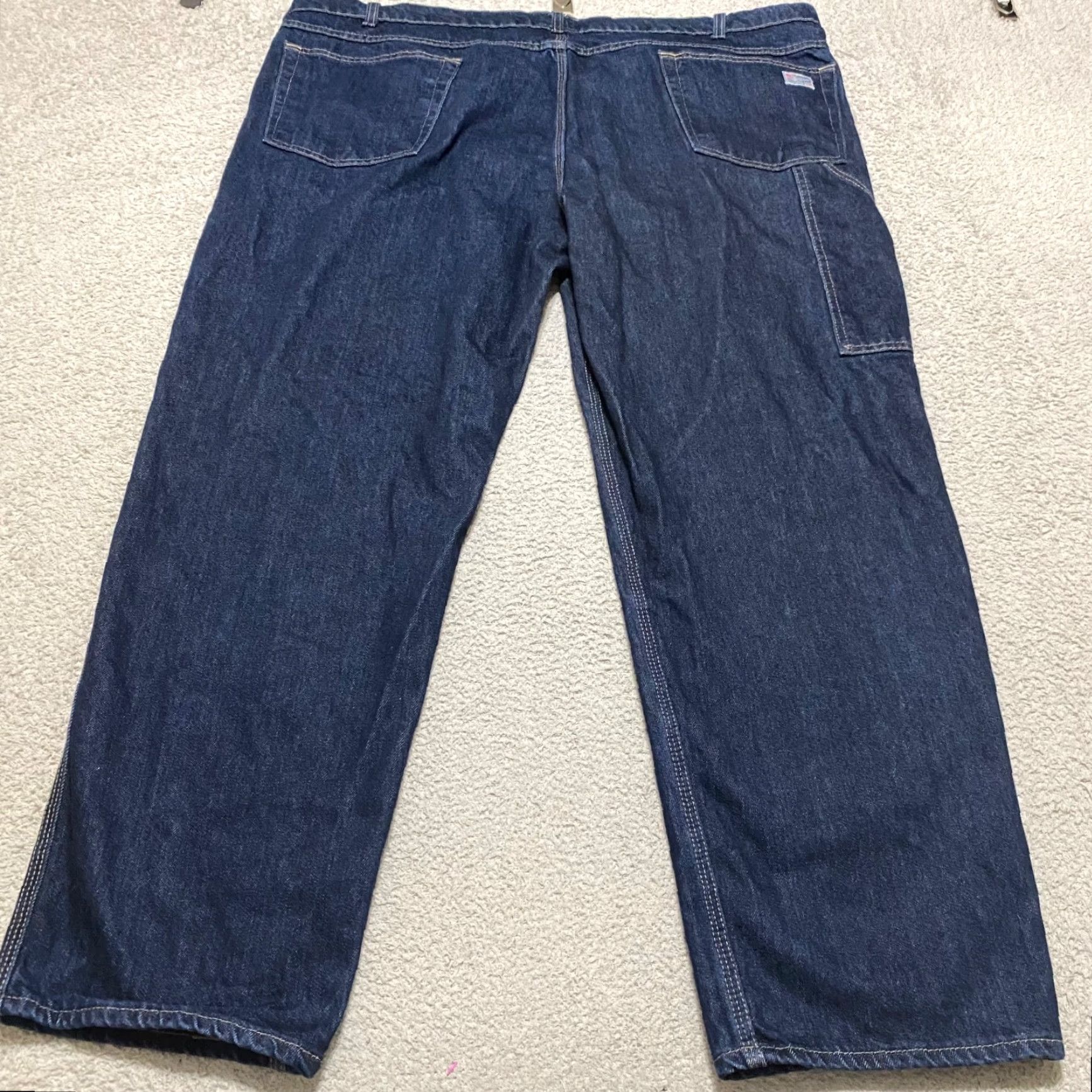 Denime Tyndale Jeans Men 42x30 Blue Denim Straight Arc Rated 15 Flame Resistant 5-Pocket Design Tight Size US 42 / EU 58 - 2 Thumbnail