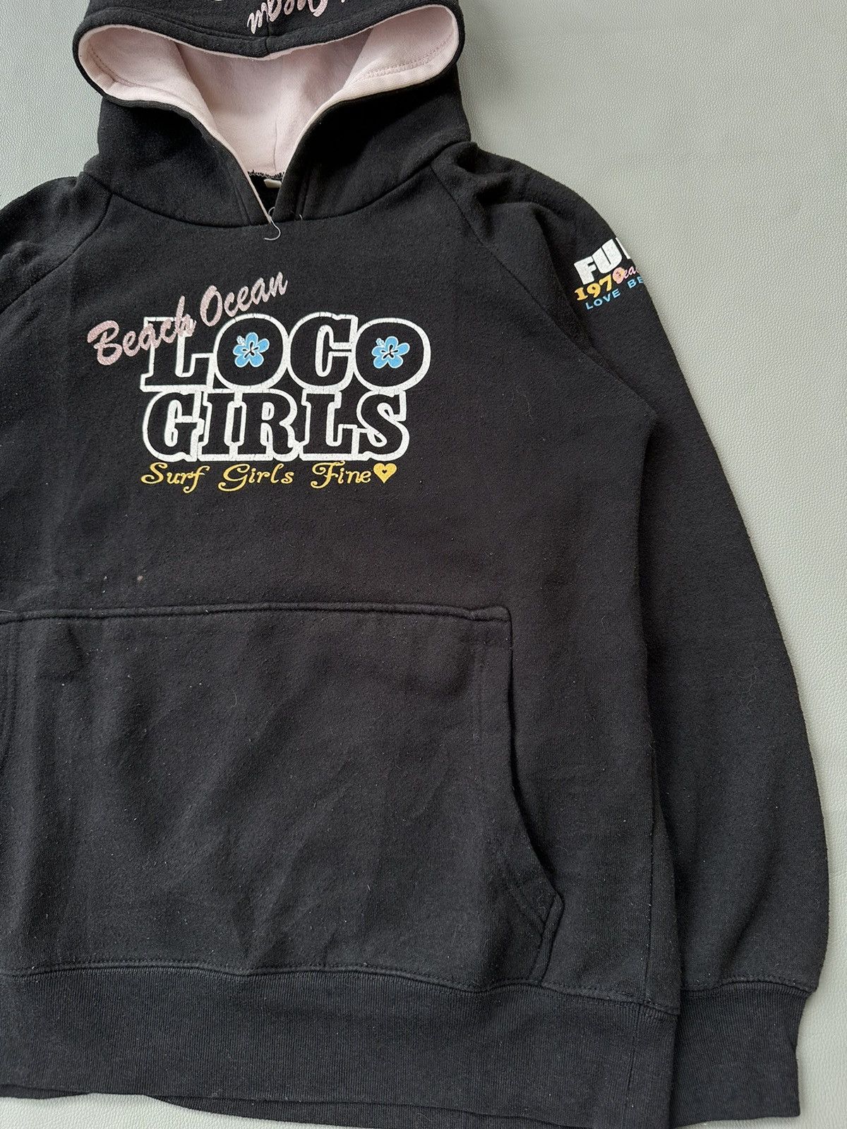Japanese Brand LOCO GIRLS SURF POEM HOODIE GOTHIC LGB STYLE Size M / US 6-8 / IT 42-44 - 5 Thumbnail