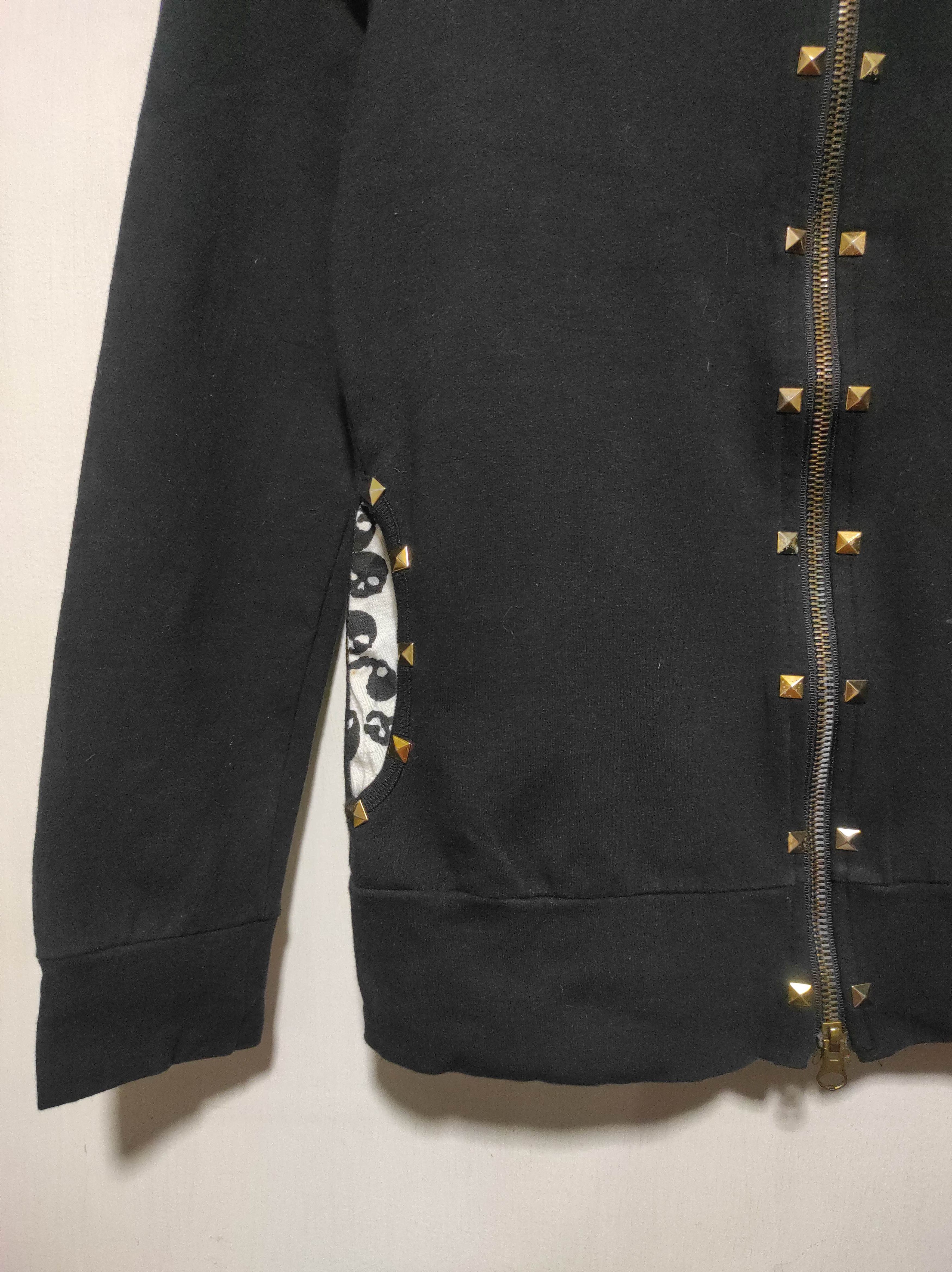 14th Addiction Black Zip Skull Sweater Ifsixwasnine Lgb Style Size XS / US 0-2 / IT 36-38 - 6 Thumbnail