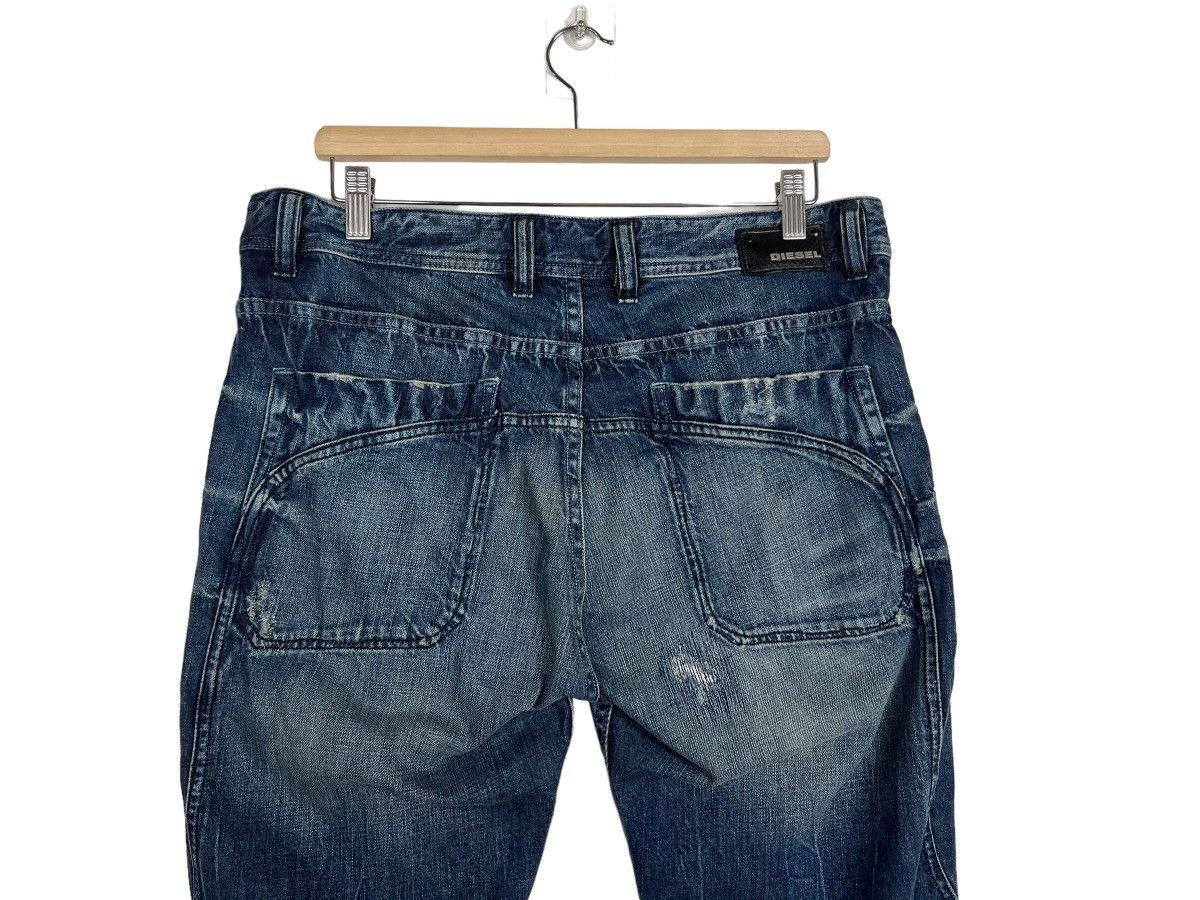 Diesel 🔥 DIESEL HYBRID BROKEN BORO DENIM Size US 34 / EU 50 - 8 Thumbnail