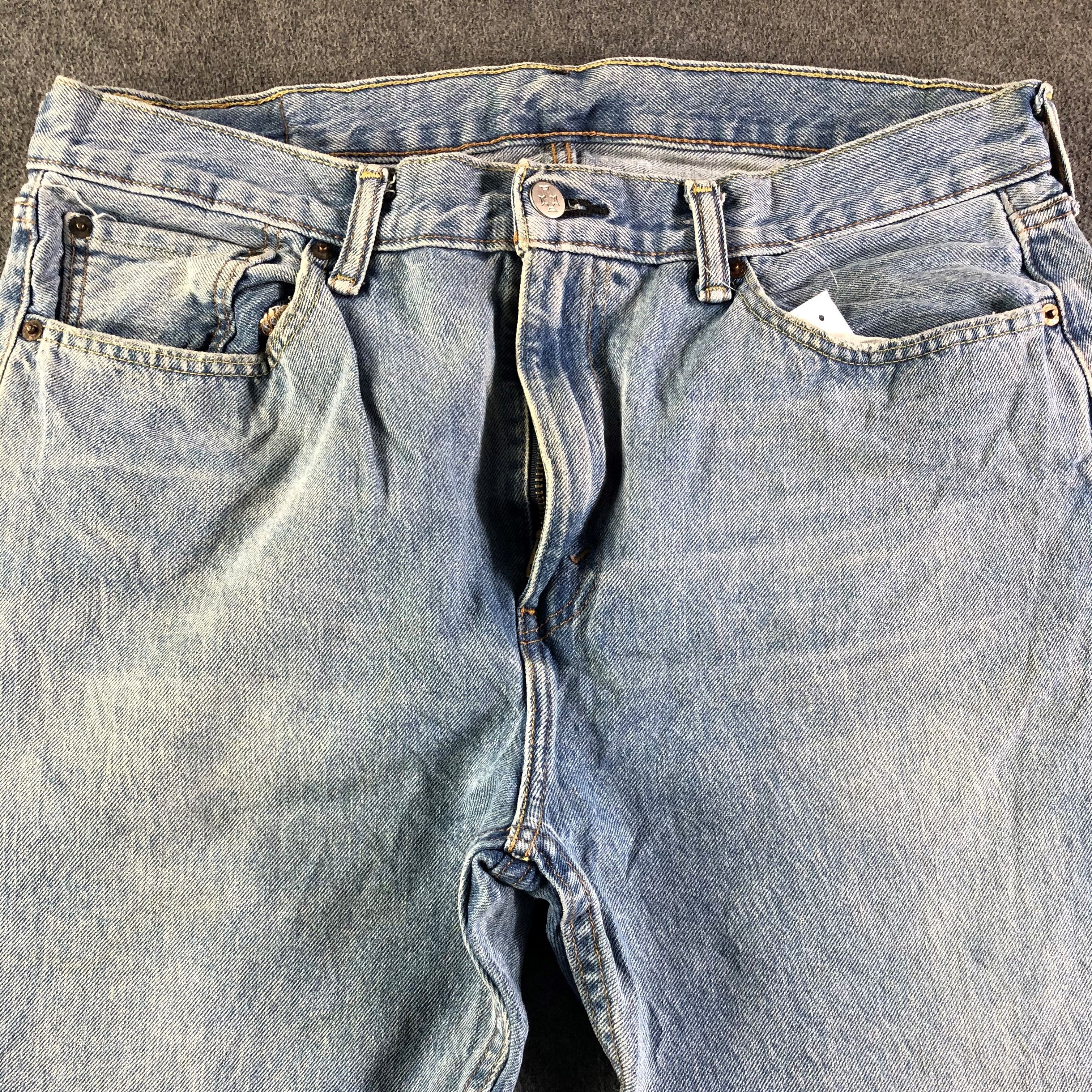 Levi's Vintage Blue Wash Levis 510 Jeans-J4235 Size US 36 / EU 52 - 3 Thumbnail