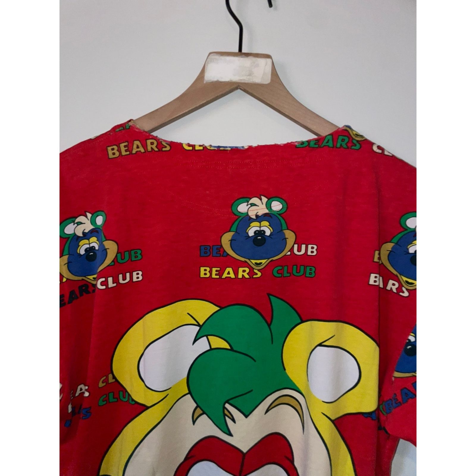 Vintage Vintage Womens Bear Shirt Club Bears Cute Graphic VTG Large Size L / US 10 / IT 46 - 8 Thumbnail