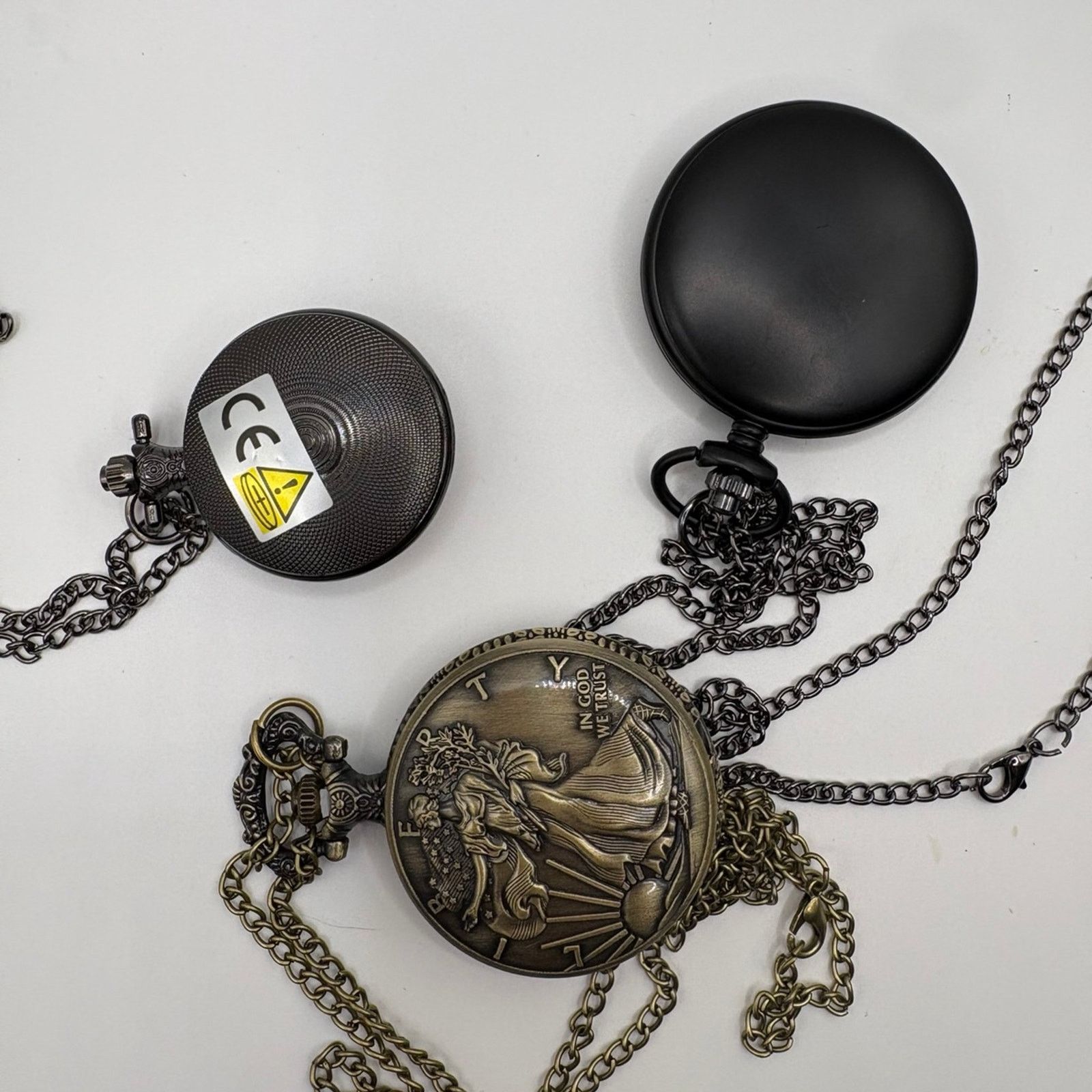 Other Set of 3 Novelty Pocket Watches - Like New - Batman, Celtic Size ONE SIZE - 2 Thumbnail