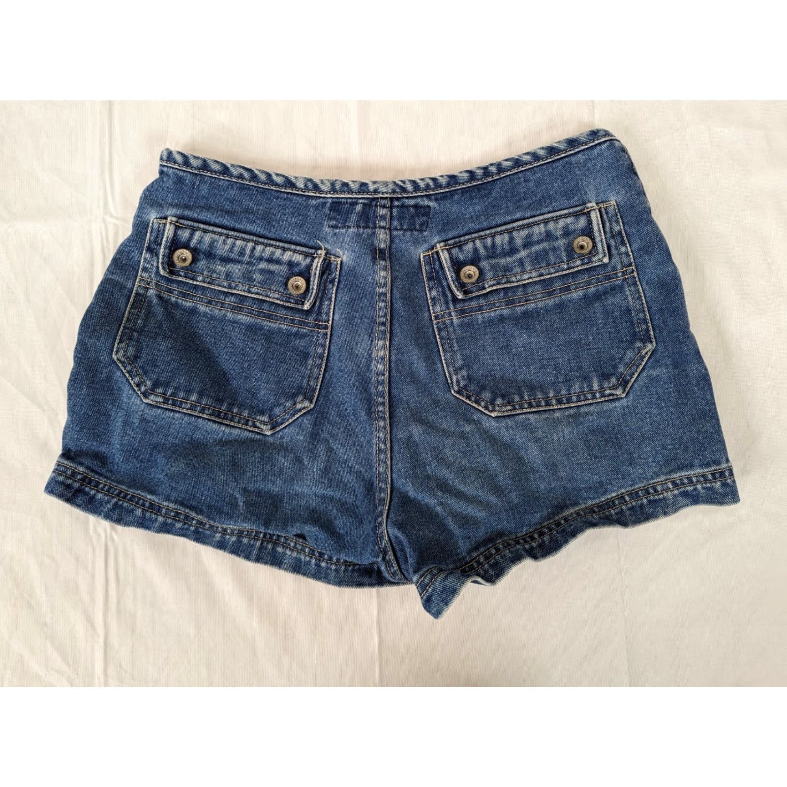 Vintage VINTAGE NO EXCUSES Mid Rise Denim Mom Shorts 29" Waist 29" Inseam 3" 90s Y2K Festival Casual 10 Women Mens Size 32" / US 10 / IT 46 - 2 Thumbnail