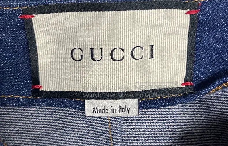 Gucci Gucci SS21 single-breasted denim A-line skirt Size 27" / US 4 / IT 40 - 5 Thumbnail