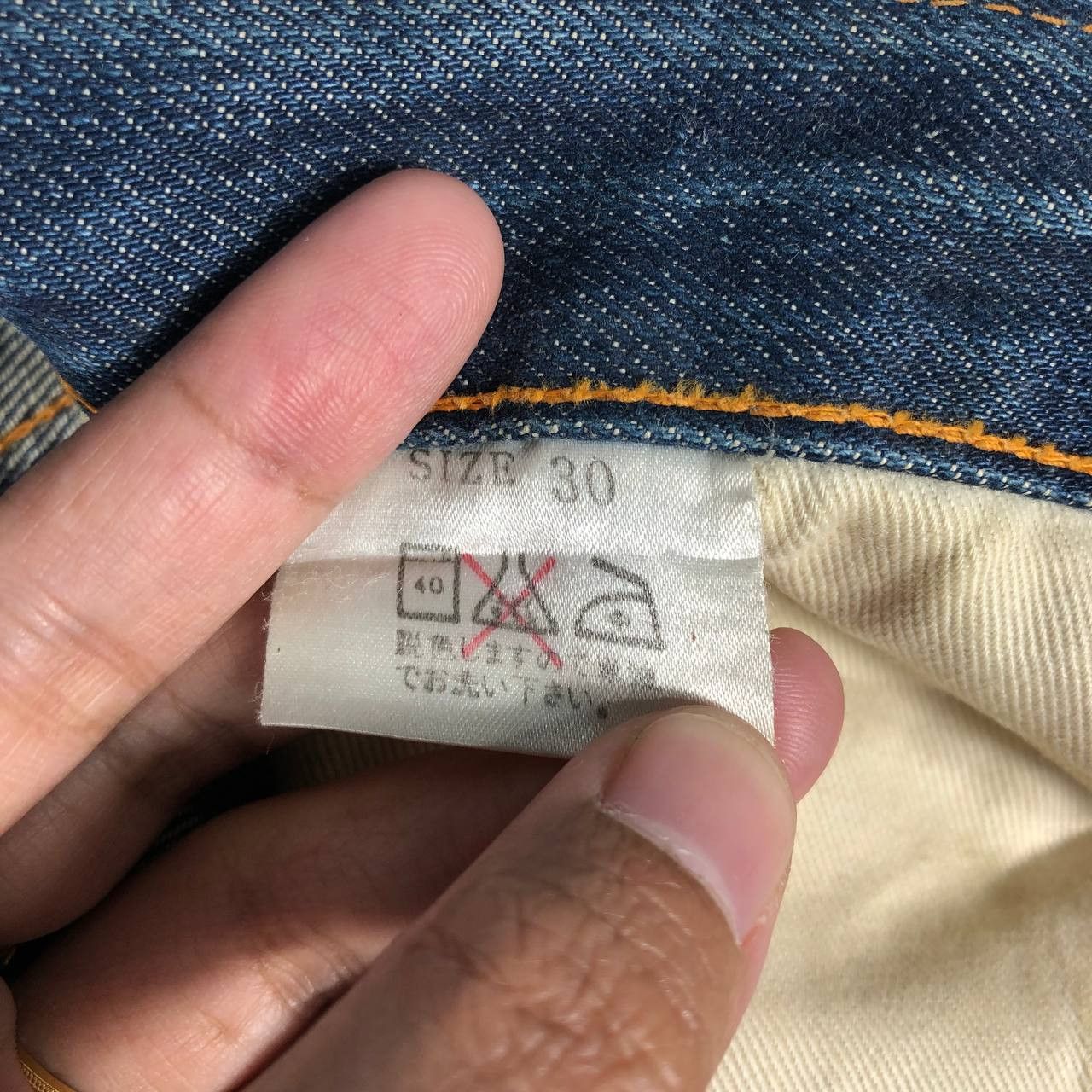 Studio D'Artisan Selvedge Studio D Artisan Distressed Jeans Size US 30 / EU 46 - 15 Thumbnail