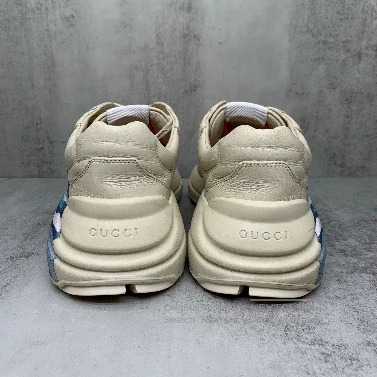 Gucci Gucci Ivory Wave Dad Sneakers. Size US 7 / EU 40 - 5 Thumbnail