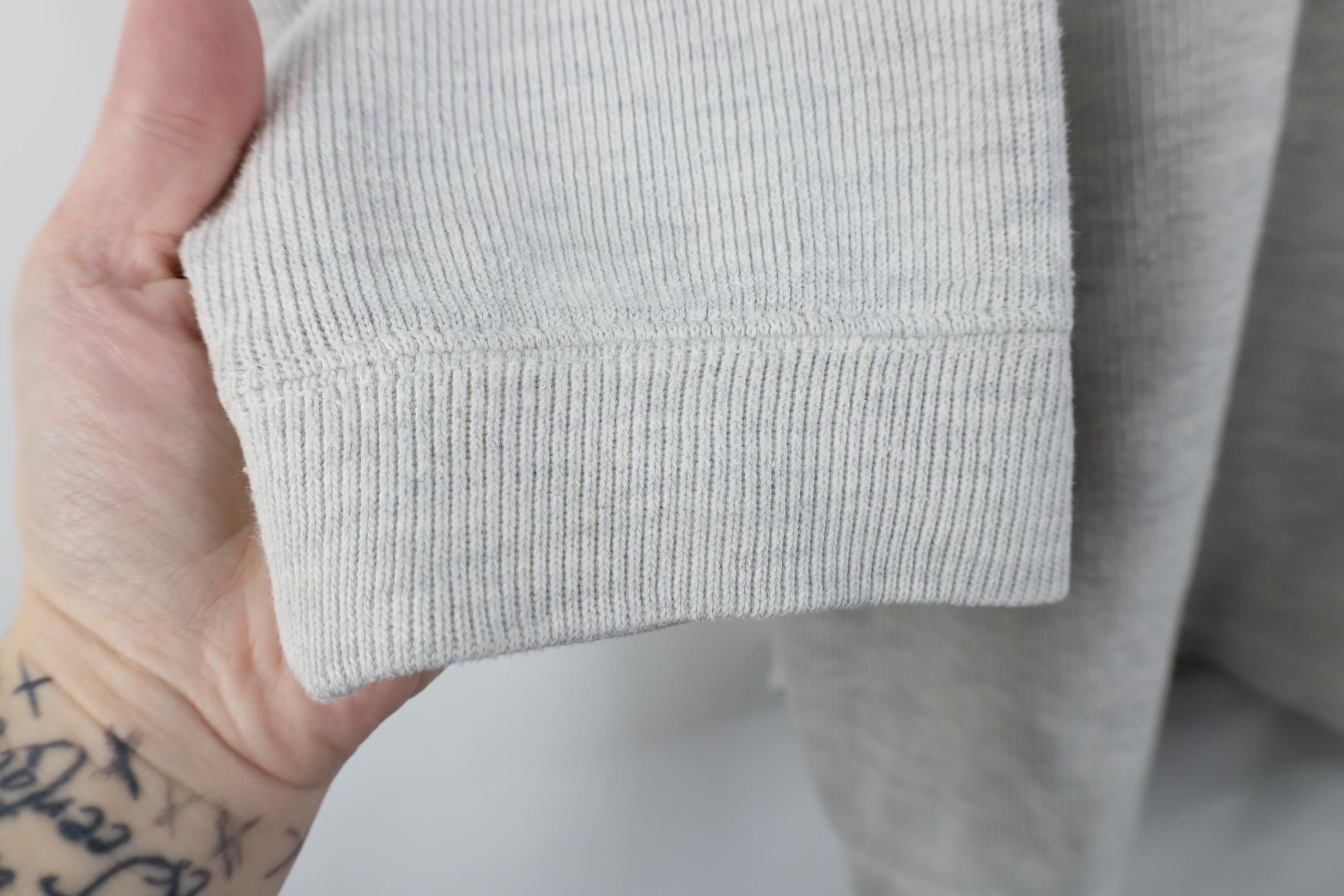Vintage Vintage 90s Streetwear Boxy Fit Thermal Ribbed Knit T-Shirt Size US XL / EU 56 / 4 - 6 Thumbnail