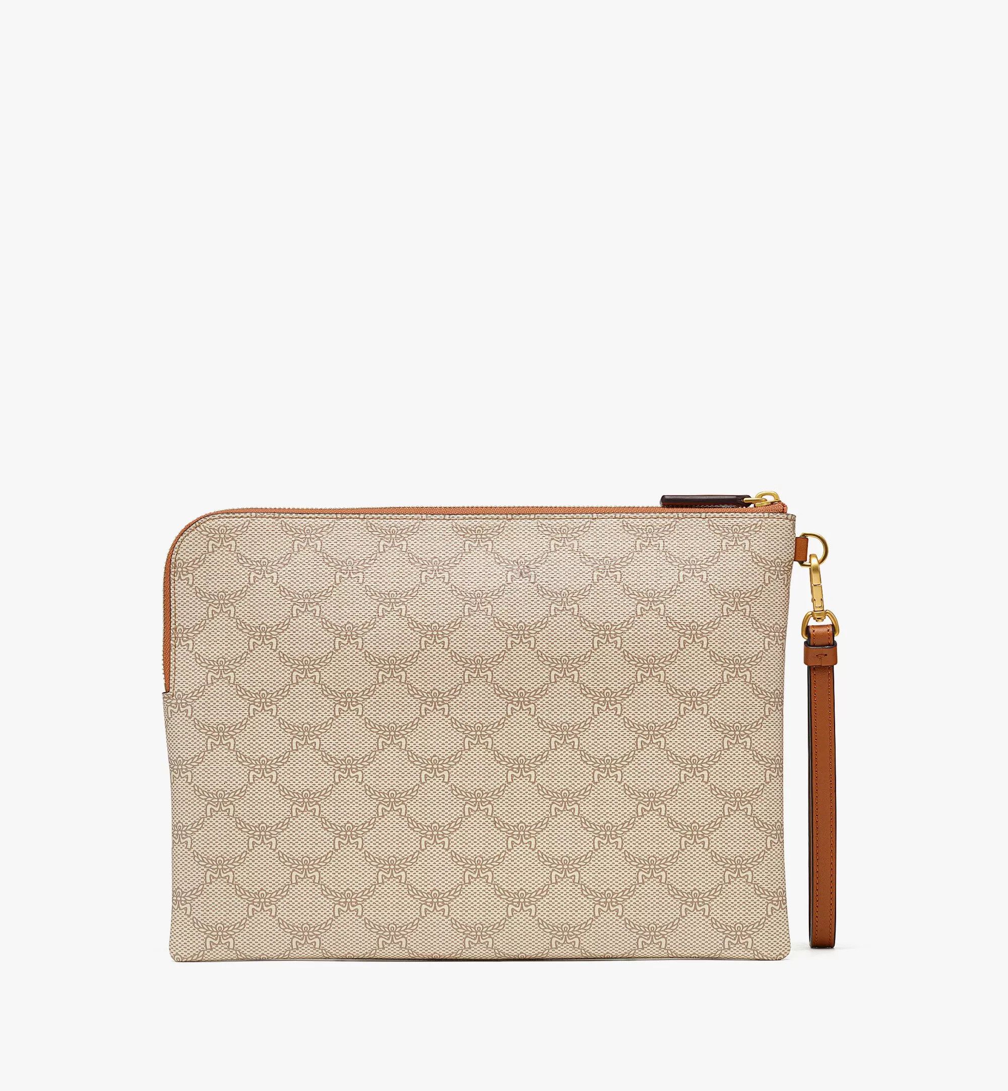 MCM o1mt1gz0725 Size: OS / Large Pouch in Beige Size ONE SIZE - 4 Thumbnail