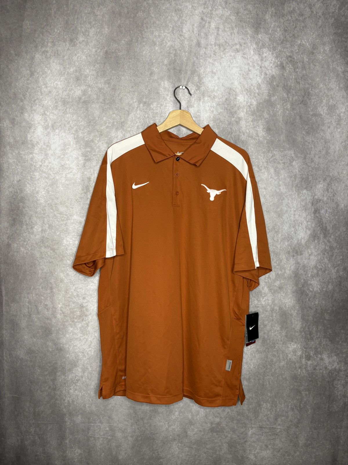 Nike University Of Texas Polo Shirt Size US XL / EU 56 / 4 - 1 Thumbnail