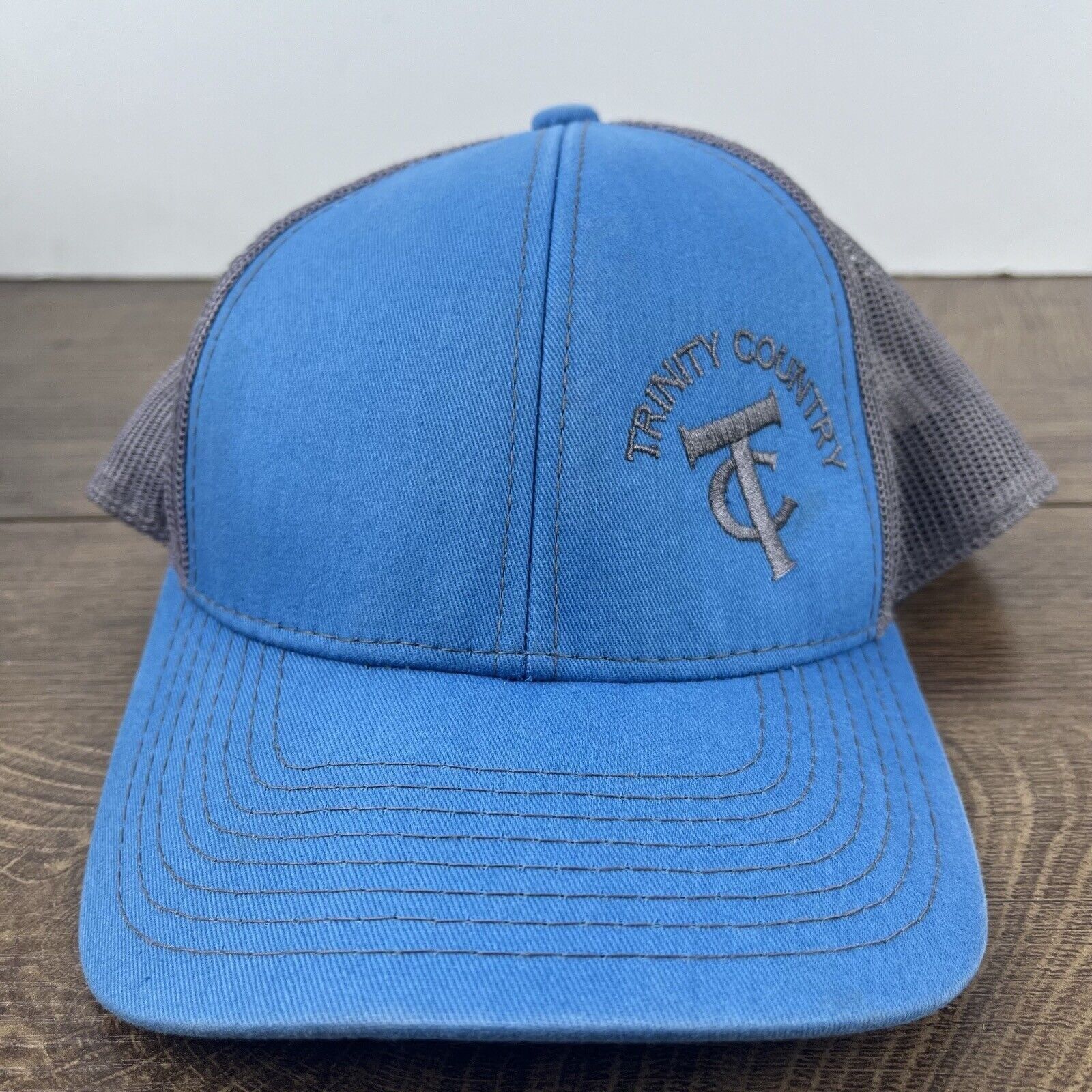 Other Trinity Country Snapback Hat Blue Adjustable Hat Blue Adult Size ONE SIZE - 3 Thumbnail
