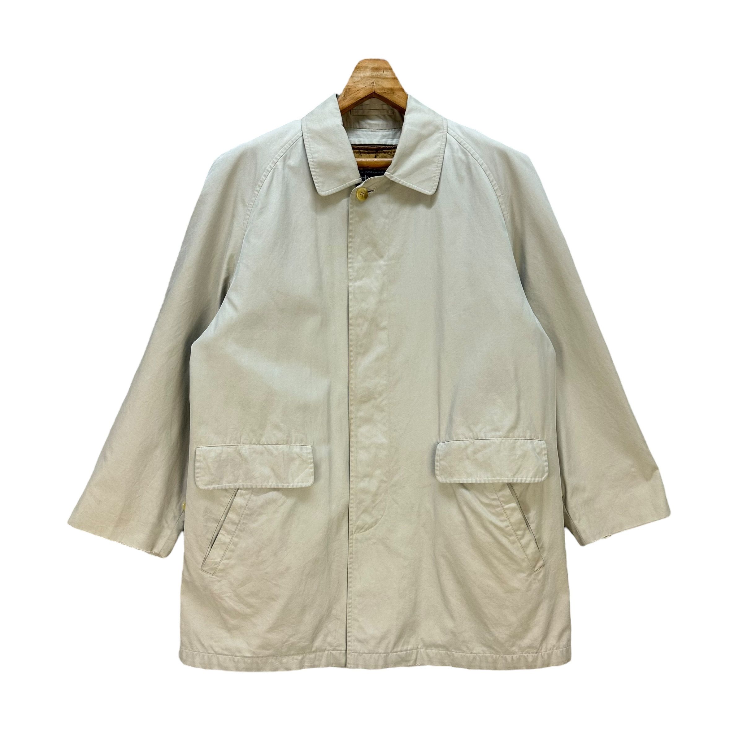 Burberry Vintage 90's BURBERRYS Button Coat Jacket #A80-1937 Size US M / EU 48-50 / 2 - 1 Thumbnail