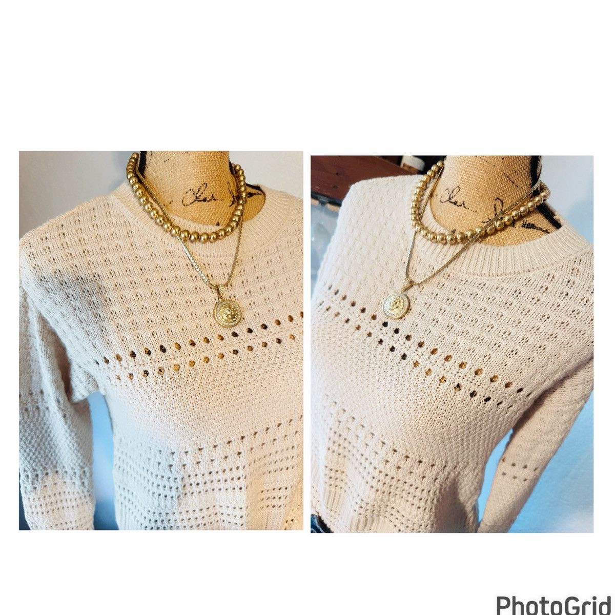Magaschoni Open Stitch Top