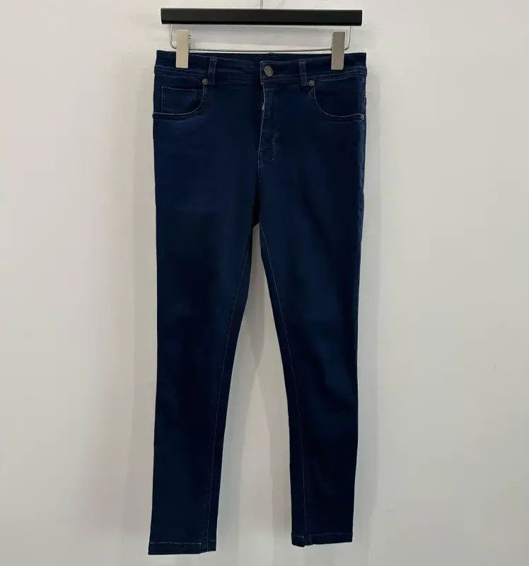 Burberry Burberry Women's Blue Denim Casual Pants Size 26" / US 2 / IT 38 - 1 Thumbnail