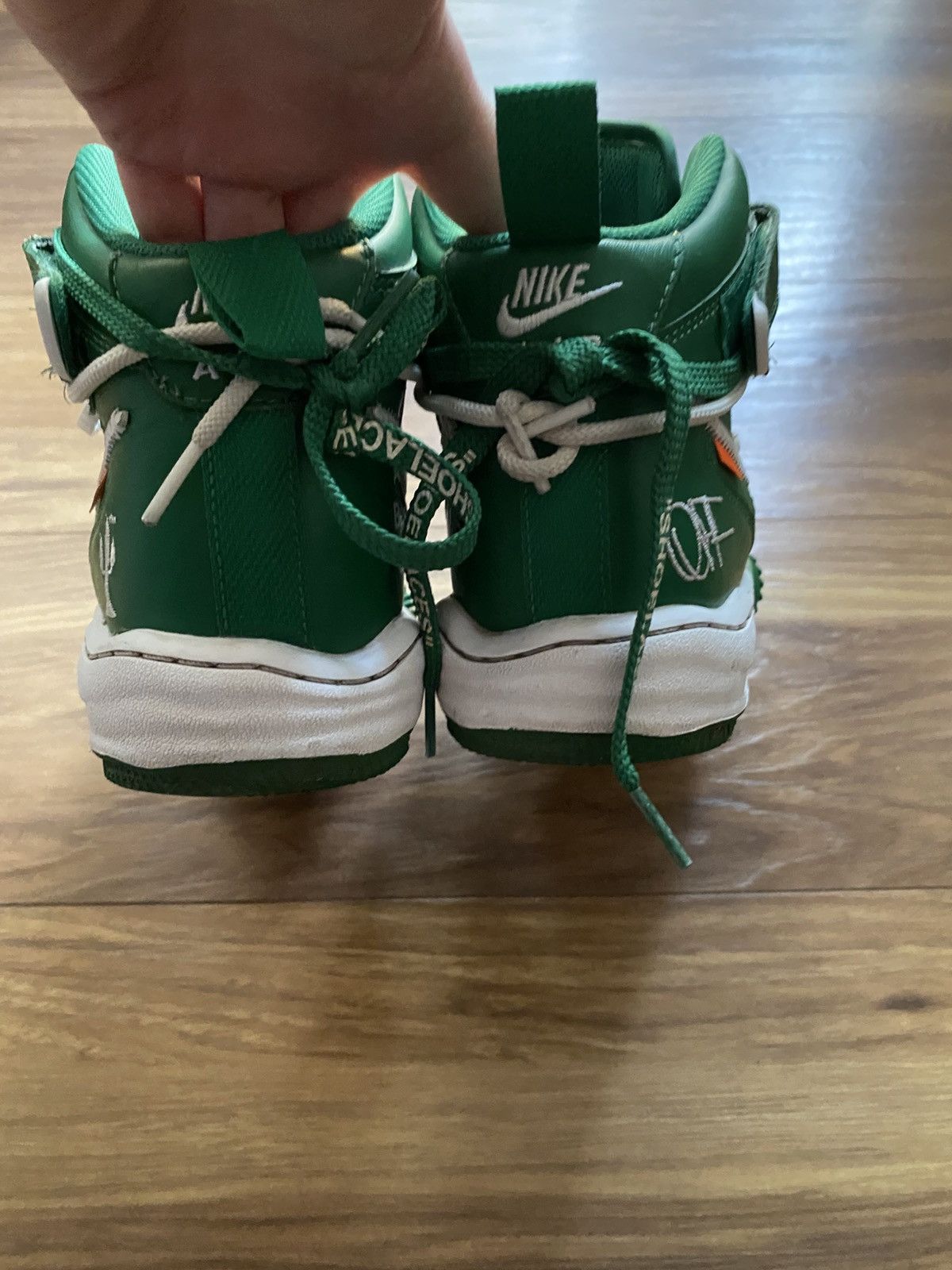 Nike × Off-White Nike x Off White Mid Air Force Pine Green Size US 8 / EU 41 - 8 Thumbnail