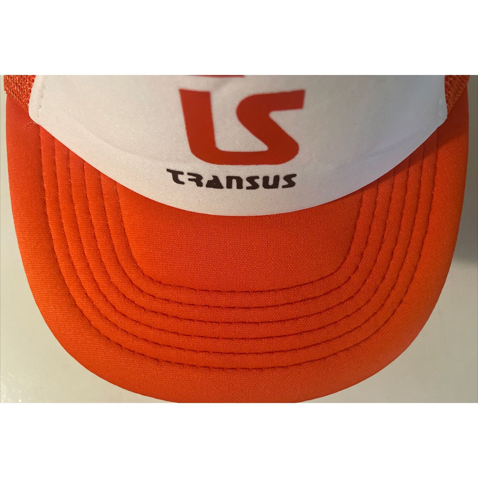 Vintage Transus Transport TS Trucker Hat Cap Mesh SnapBack F