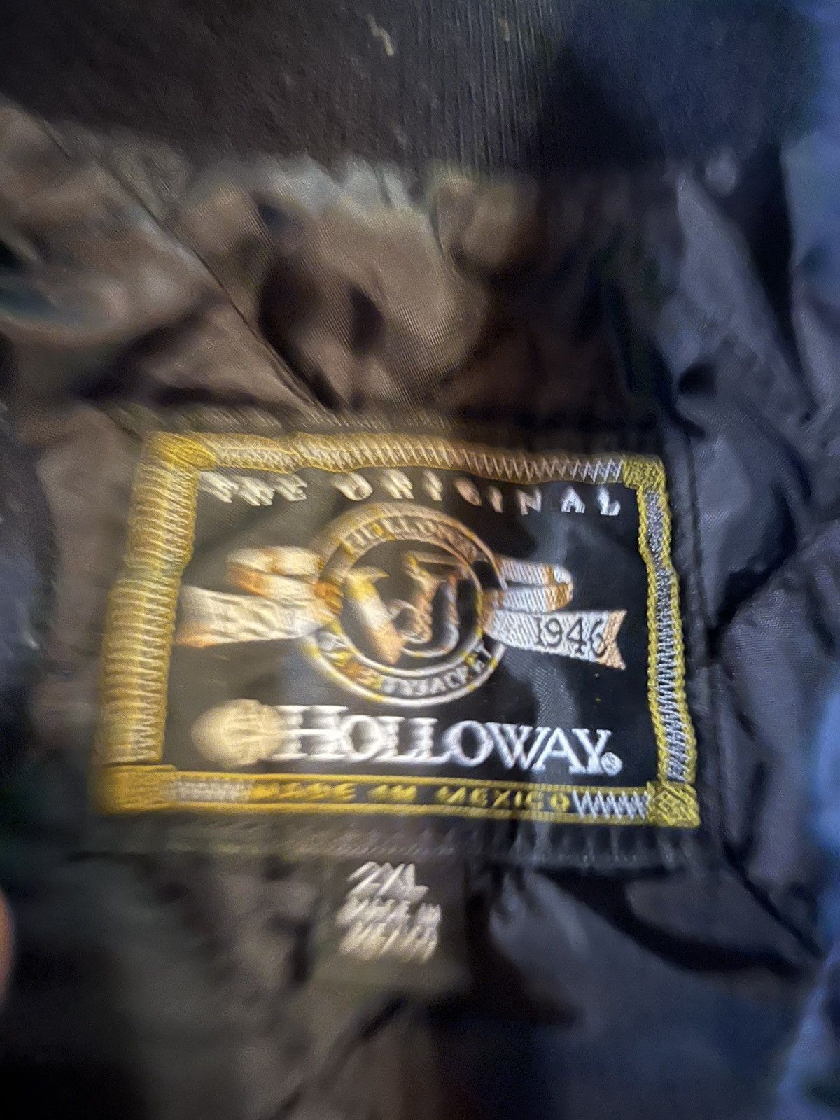 Holloway General Brown New York Men’s Wool Varsity Jacket Size US XXL / EU 58 / 5 - 5 Thumbnail