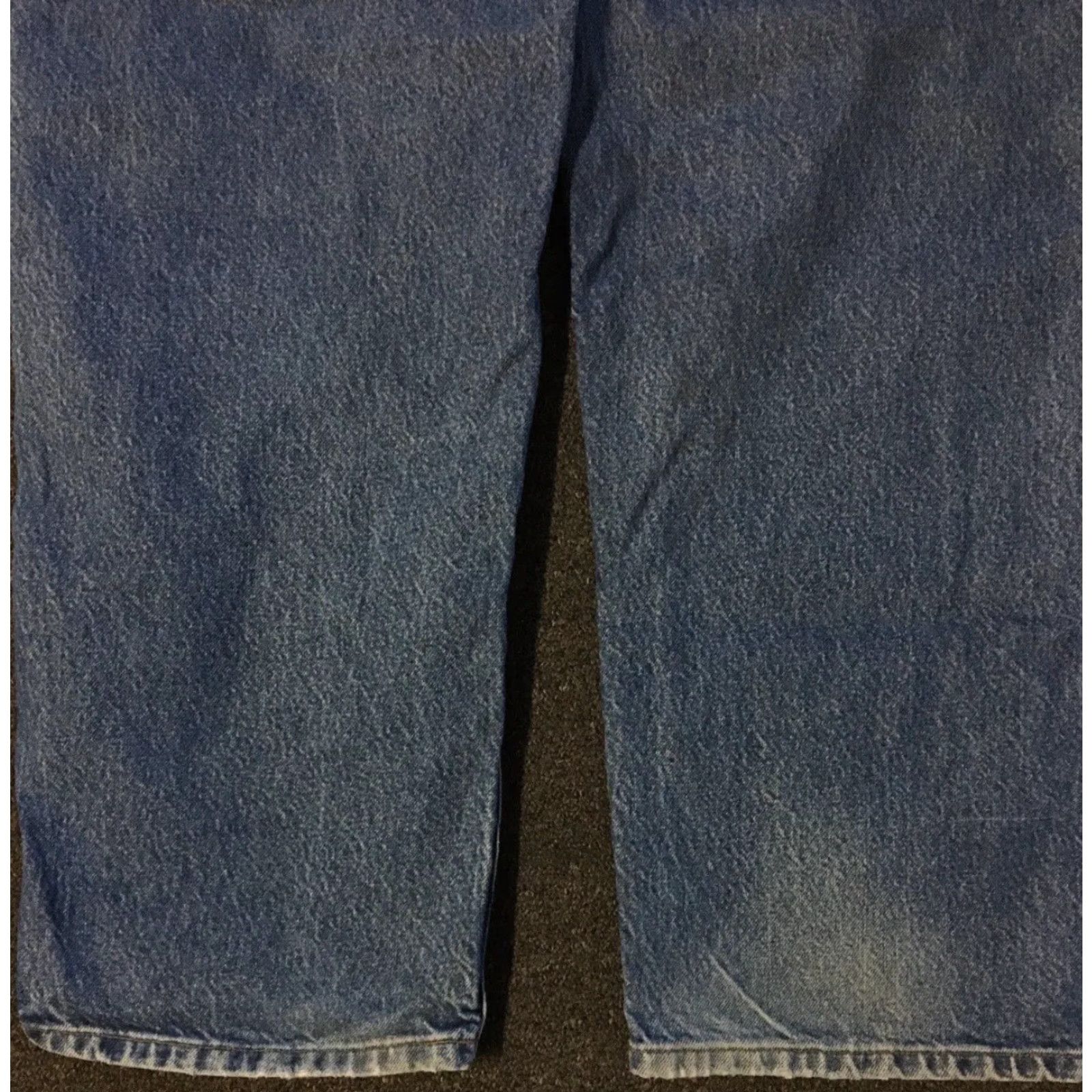 Carhartt VINTAGE Carhartt Jeans 90s Distressed Faded 42 Blue Men Regular 30 In USA Grunge Skate Punk Biker Western 80s 90s Western Casual Size US 42 / EU 58 - 3 Thumbnail