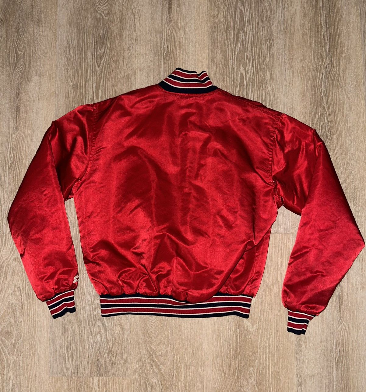 MLB Vintage St. Louis Cardinals Satin Starter Jacket Size US L / EU 52-54 / 3 - 2 Thumbnail
