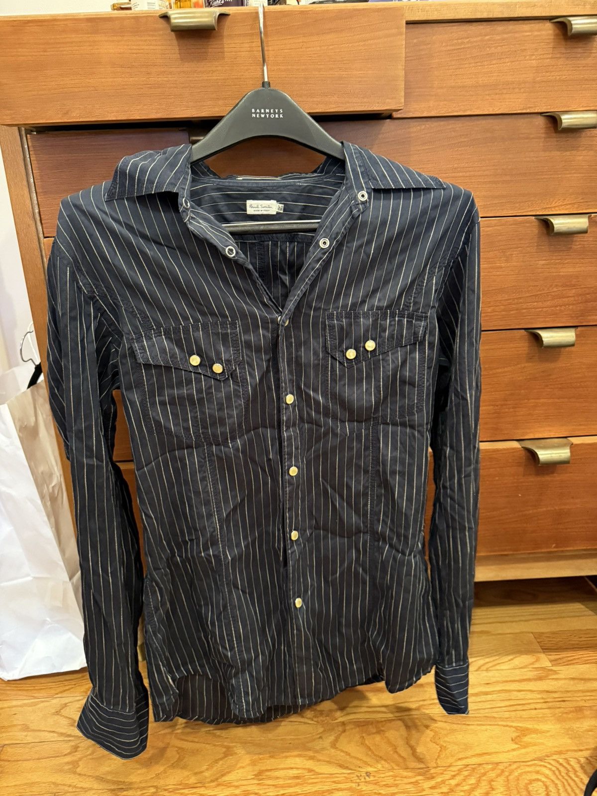 Paul Smith Paul Smith stripe western shirt Size US S / EU 44-46 / 1 - 1 Thumbnail
