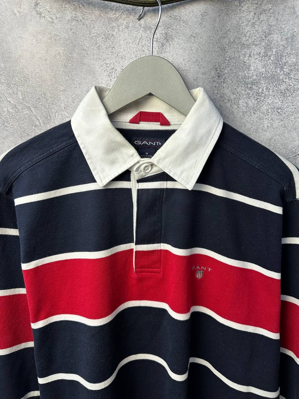 Gant GANT Rugby Shirt Polo Long Sleeve Vintage Striped Size US M / EU 48-50 / 2 - 5 Thumbnail