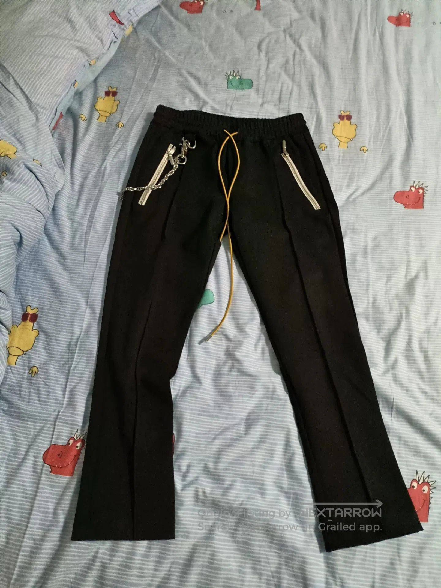 Rhude Chain Pill Casual Pants.
