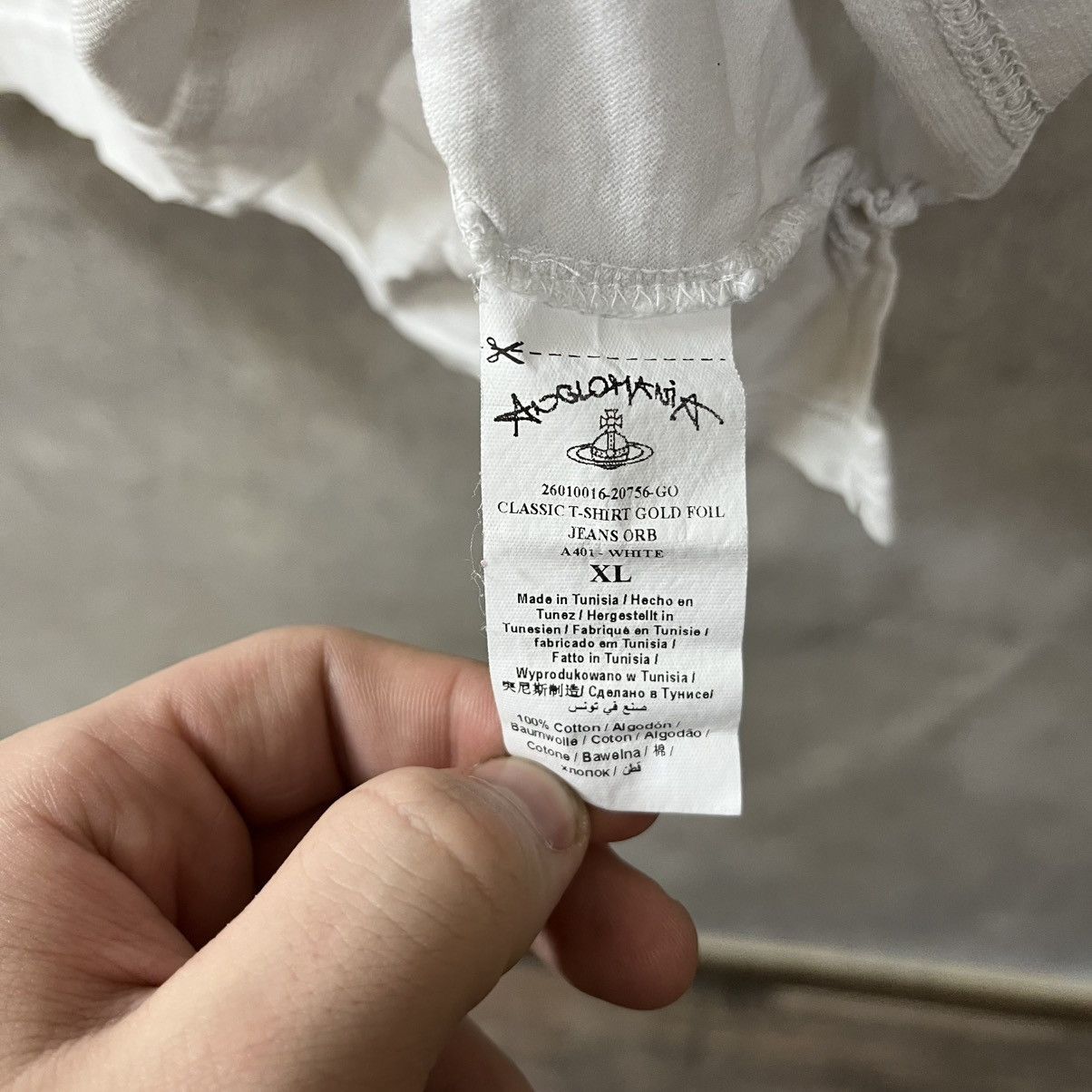 Vivienne Westwood Vivienne Westwood Big Logo T shirt Size US XL / EU 56 / 4 - 9 Thumbnail