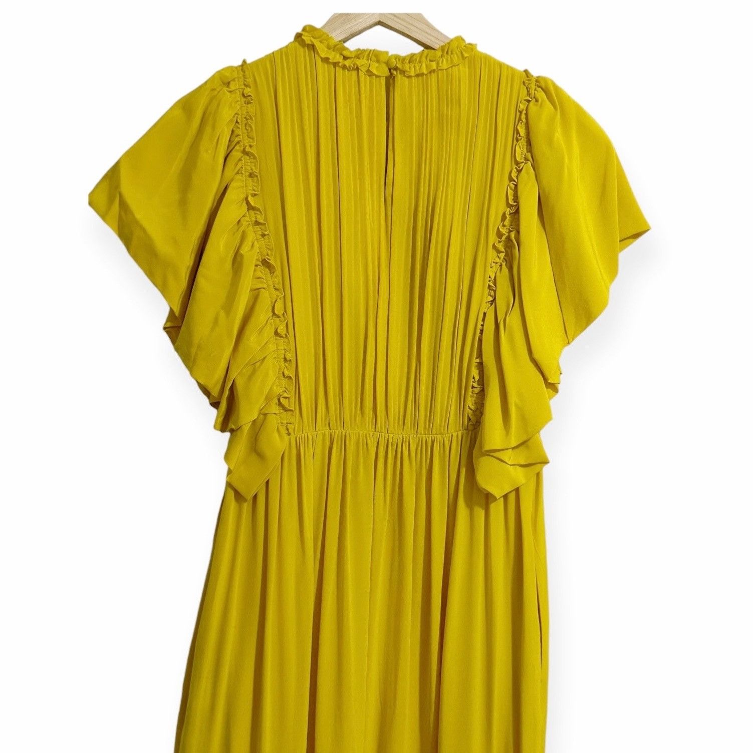 Ulla Johnson Ulla Johnson Ilaria Silk Midi Dress in Sunsprite , Size 2, N Size XS / US 0-2 / IT 36-38 - 7 Thumbnail