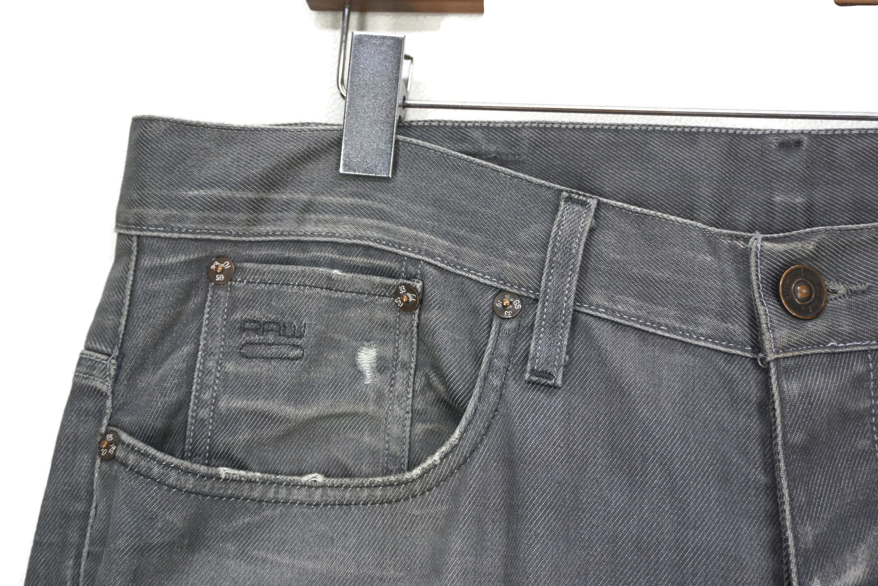 G-Star Straight Jeans fit W39xL34.5 Regular Fit Denim Made in Italy Size US 38 / EU 54 - 4 Thumbnail