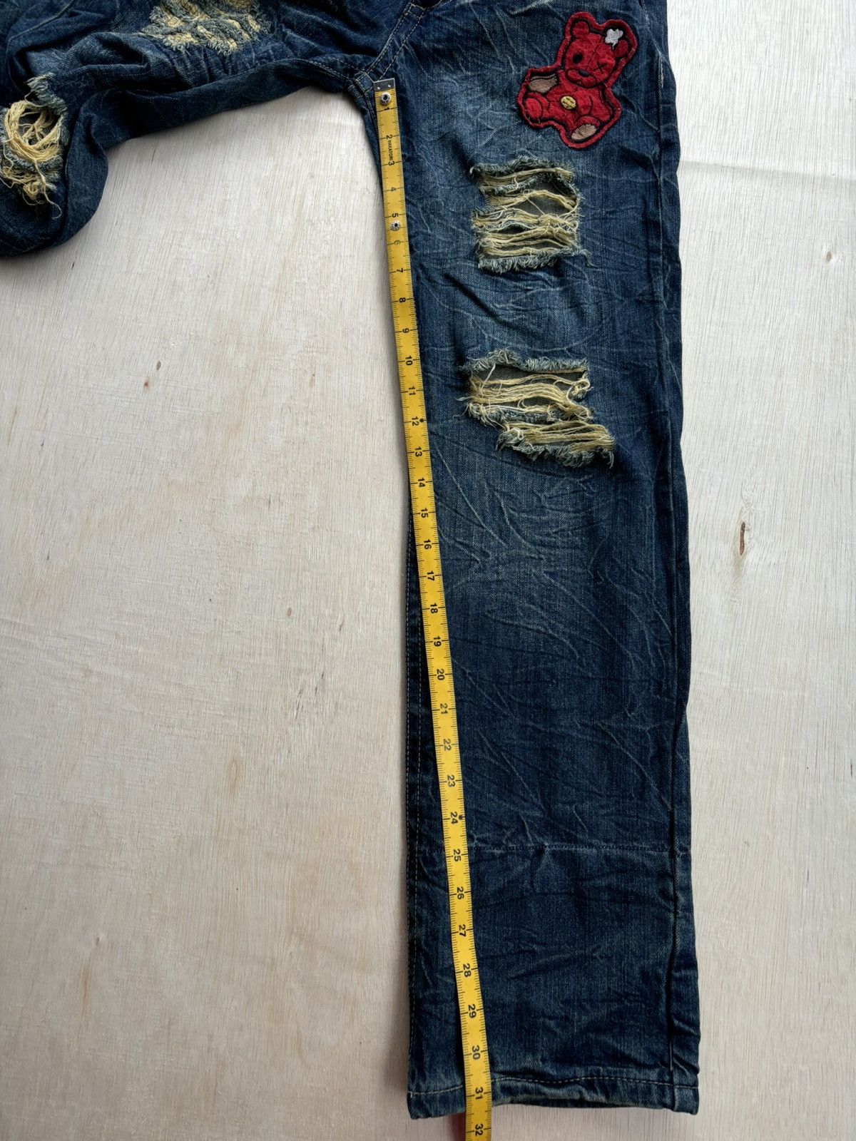 Hysteric Glamour × Japanese Brand Japanese Distressed Denim Ifsixwasnine Style Size US 30 / EU 46 - 14 Thumbnail