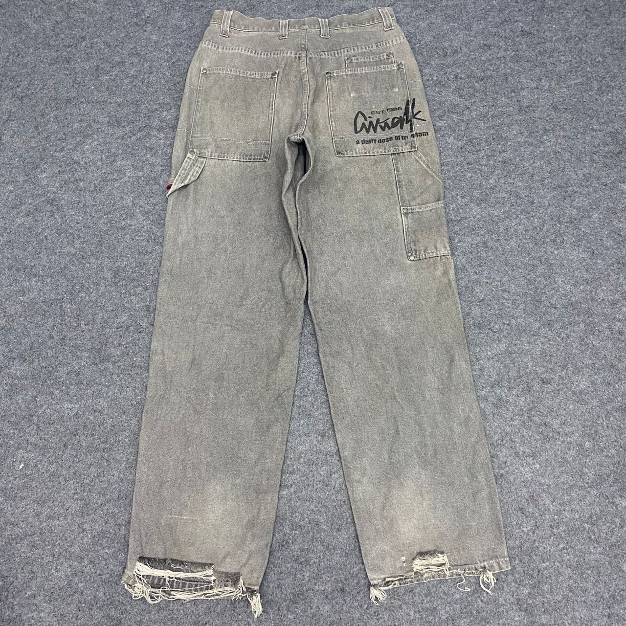 Airwalk 💥Best Offer💥Vintage Airwalk Baggy Distressed Denim Size US 31 - 2 Thumbnail