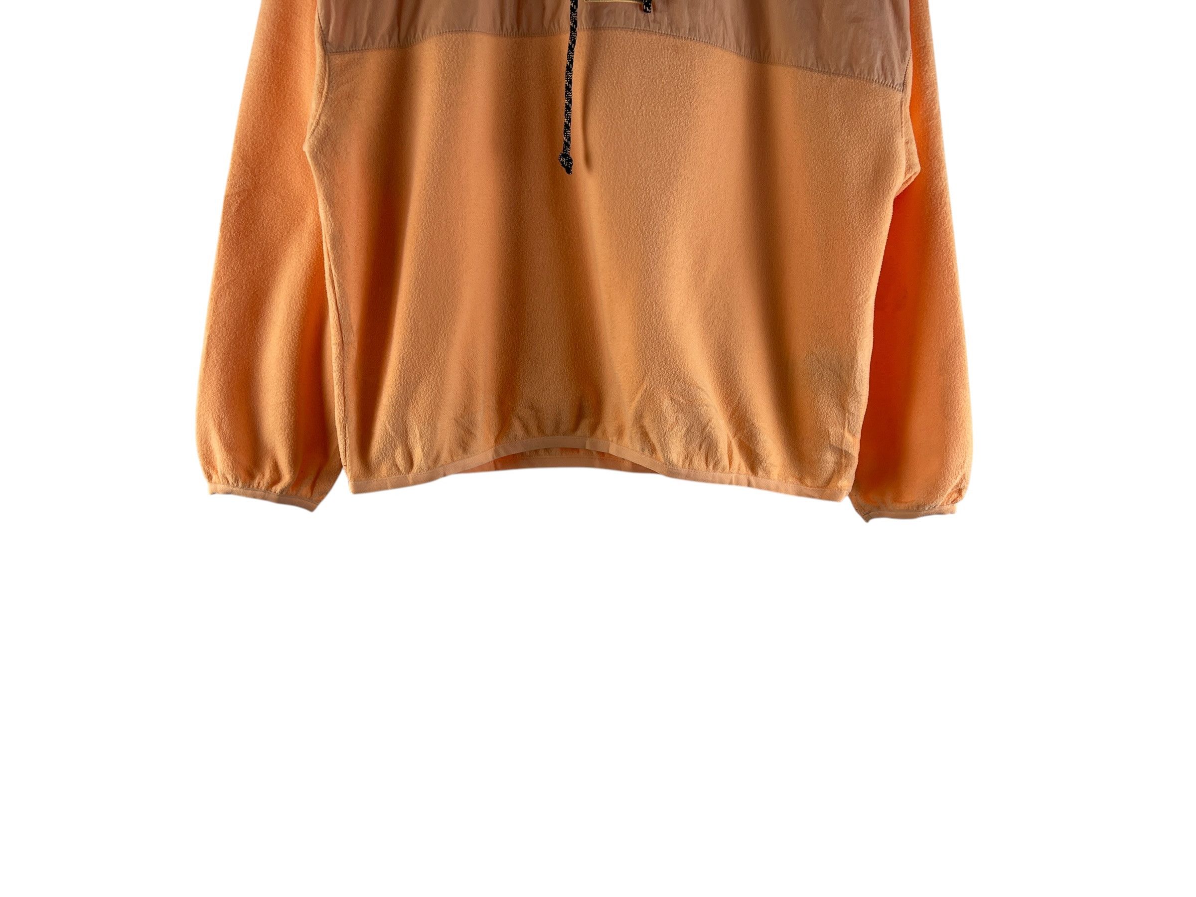 Adidas Adidas Two Tone Fleece Nylon Hoodie Trefoil Pullover Size US XS / EU 42 / 0 - 8 Thumbnail