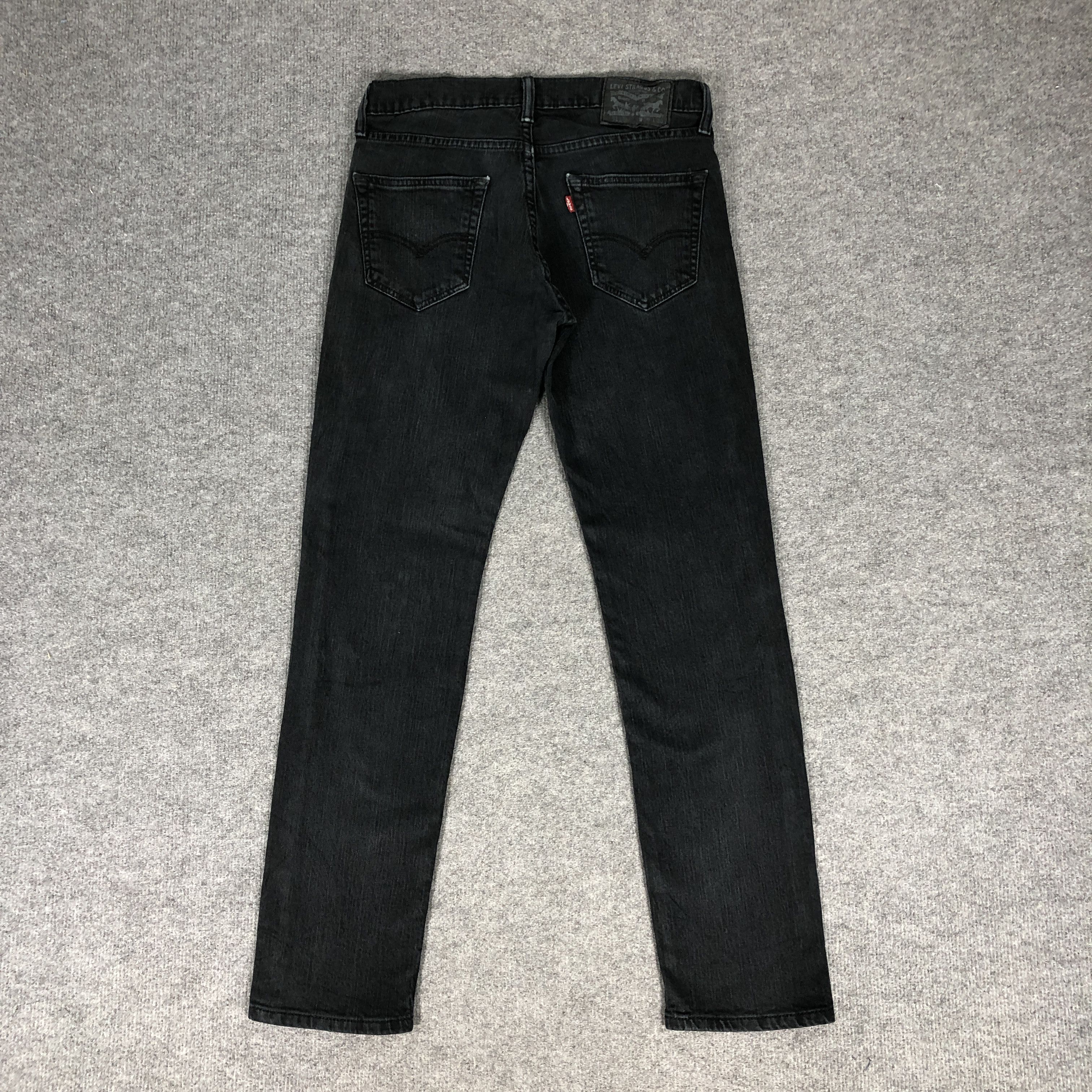 Levi's × Vintage Womens Vintage Levis 511 Jeans Faded Black L889W Size 31" - 5 Thumbnail