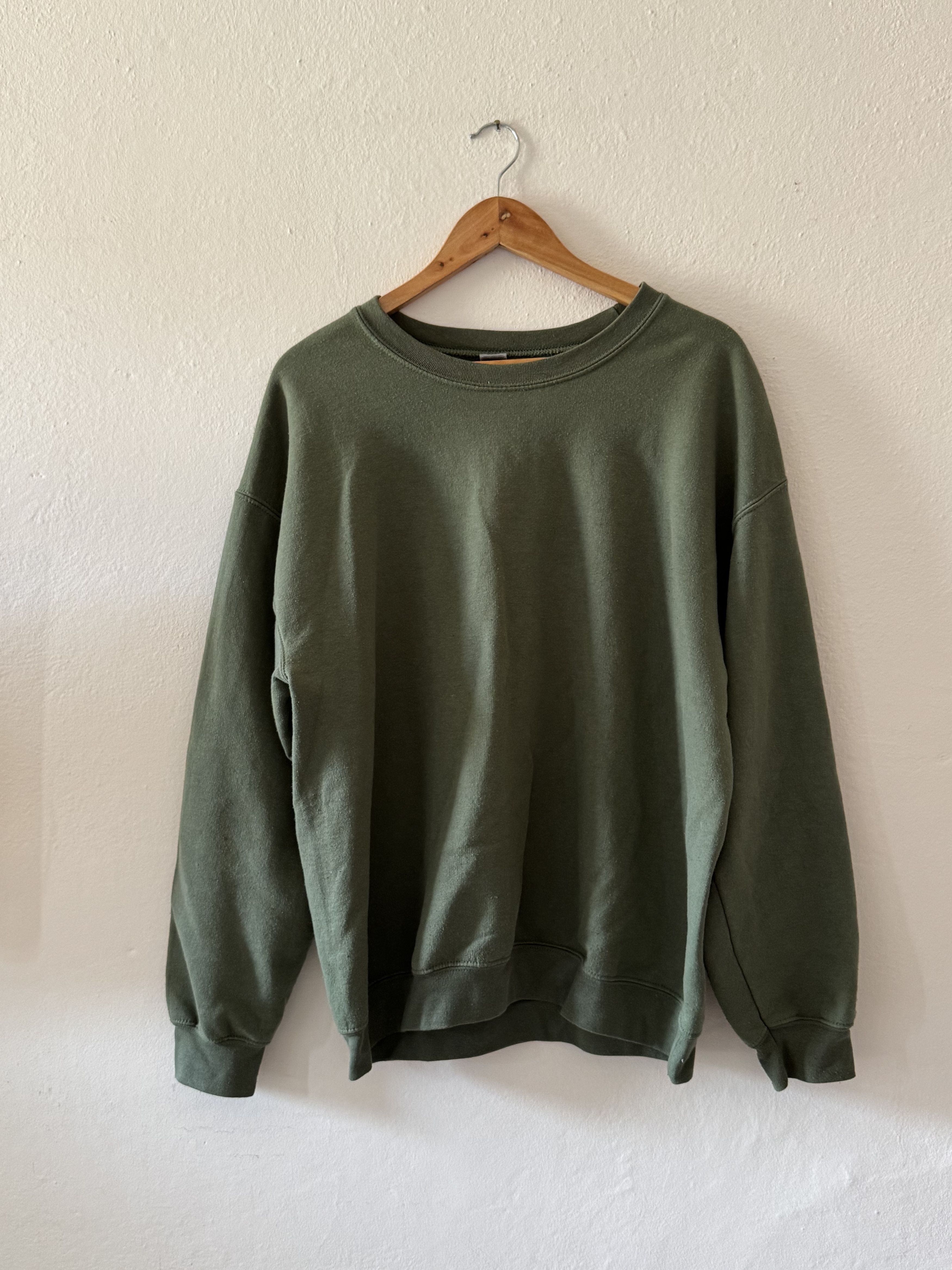 Gildan Gildan Green Sweater Size US L / EU 52-54 / 3 - 1 Thumbnail