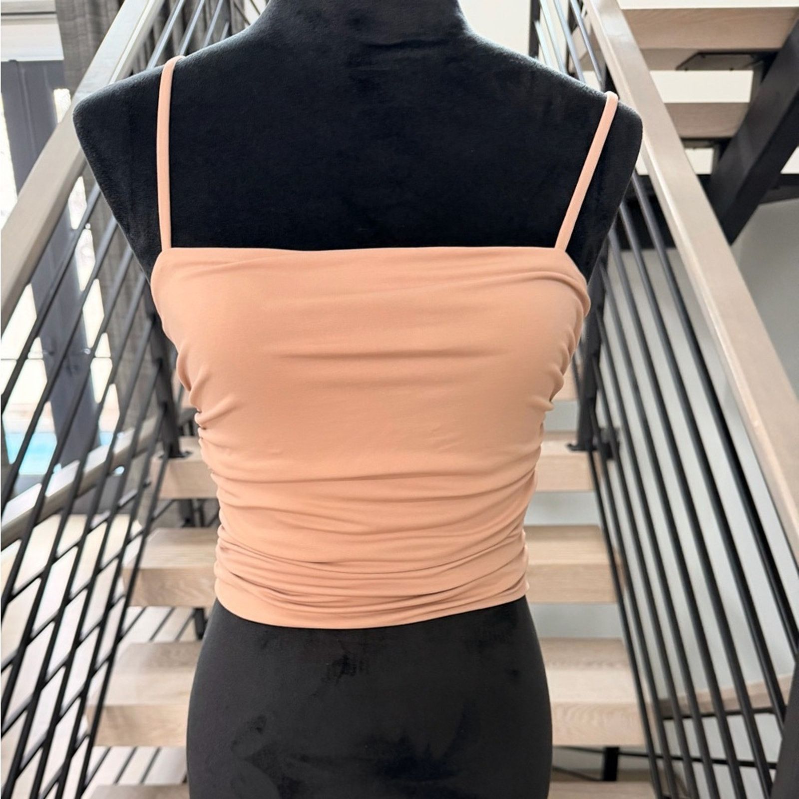 Other New Y2K Nude Tan Crop Top size S Size S / US 4 / IT 40 - 1 Thumbnail