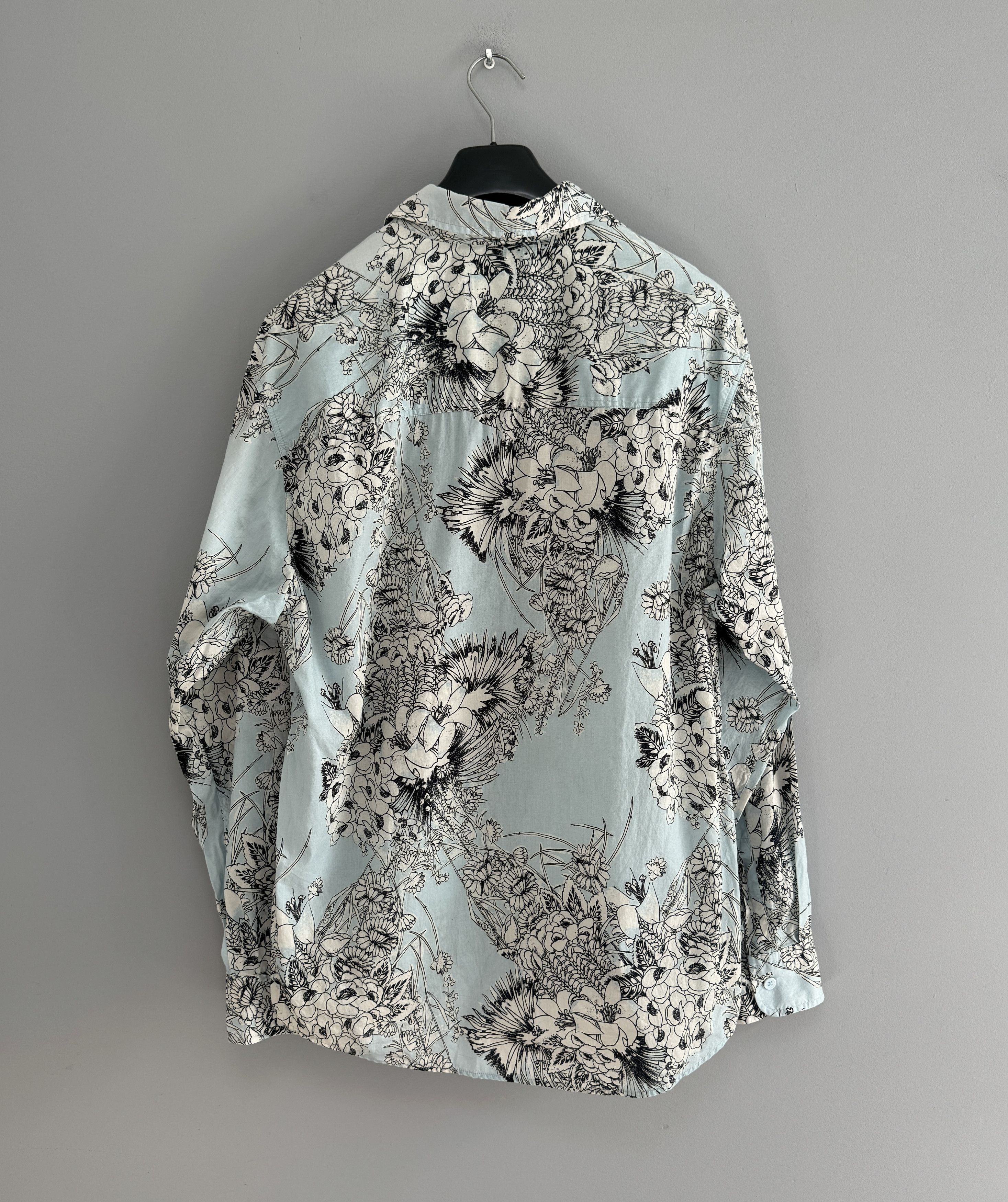 NN07 NN07 Quinsy Printed Shirt Men's Floral Blue Size L Size US L / EU 52-54 / 3 - 9 Thumbnail
