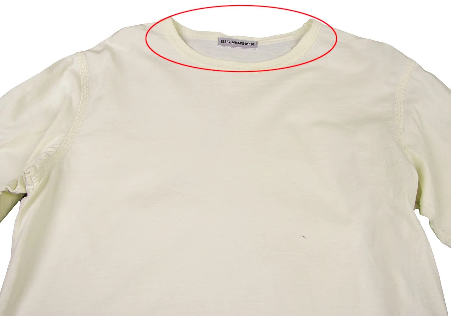 Issey Miyake Triple Stitch Cut Sew in Off White L Size US L / EU 52-54 / 3 - 2 Thumbnail