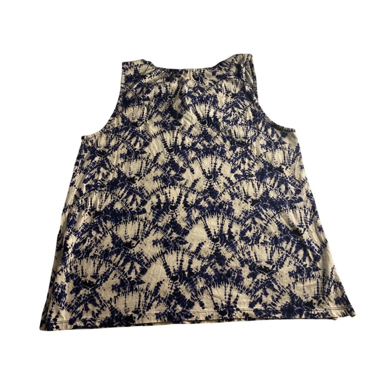 Michael Kors Boho Coastal Blue Tie-Dye Sleeveless Tank Top Michael Kors L Size L / US 10 / IT 46 - 5 Thumbnail