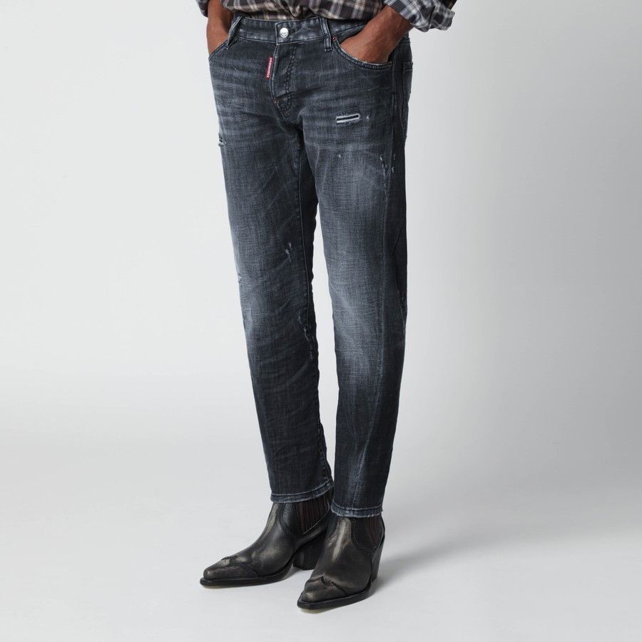Dsquared2 o1d2blof0226 Slim Jeans in Black Size US 38 / EU 54 - 3 Thumbnail