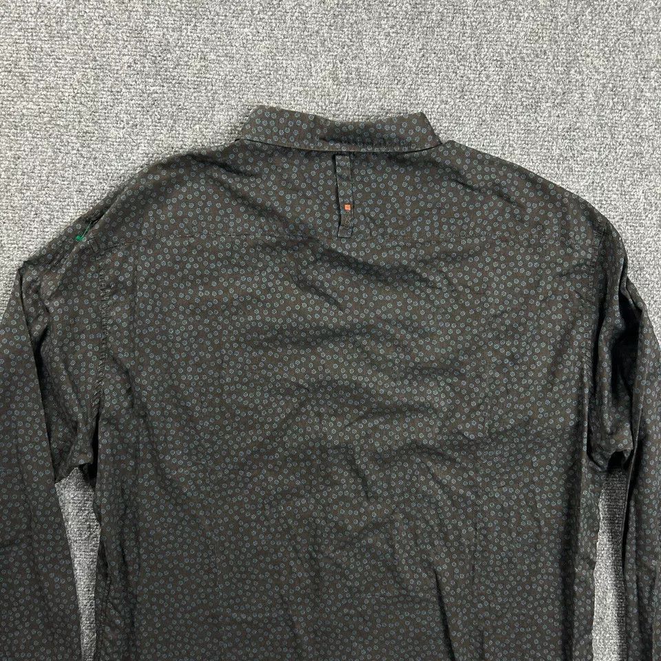 Hugo Boss Hugo Boss Shirt Mens Extra Large Floral Button Up Label Size US XL / EU 56 / 4 - 8 Thumbnail
