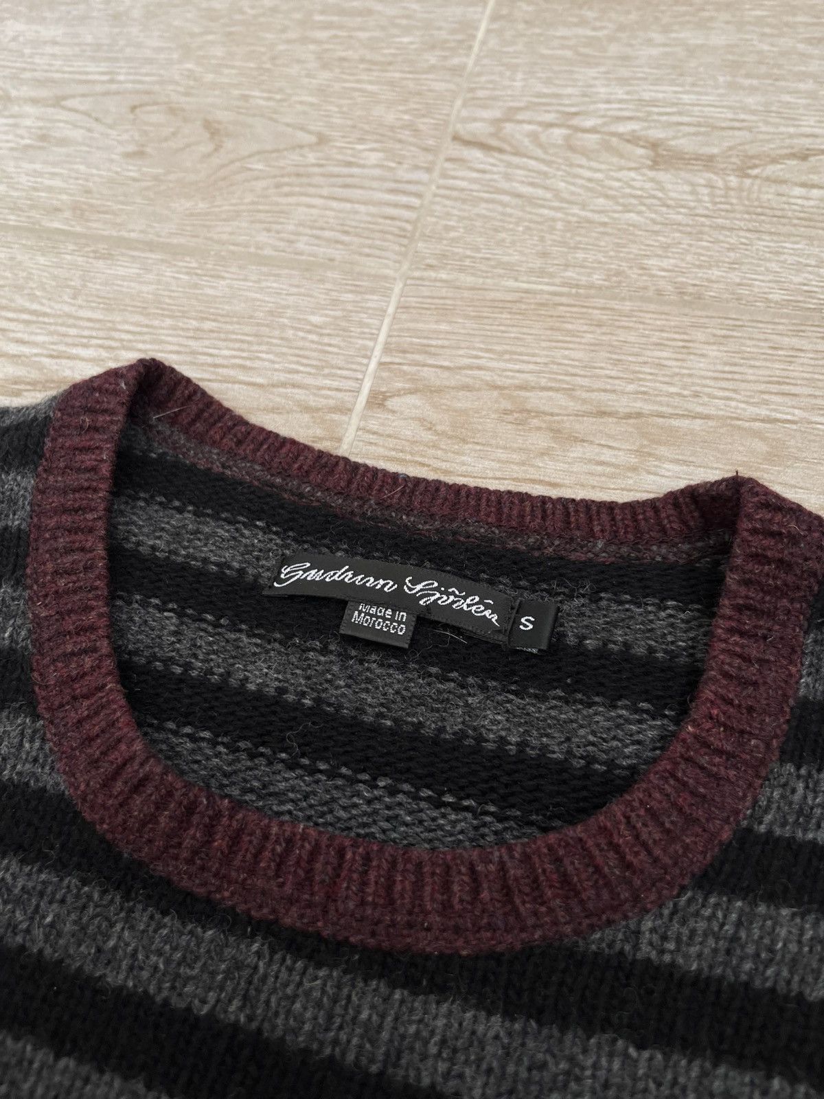 Gudrun Sjoden Gudrun Sjoden Striped Multicolor Wool Oversize Knit Sweater Size S / US 4 / IT 40 - 3 Thumbnail